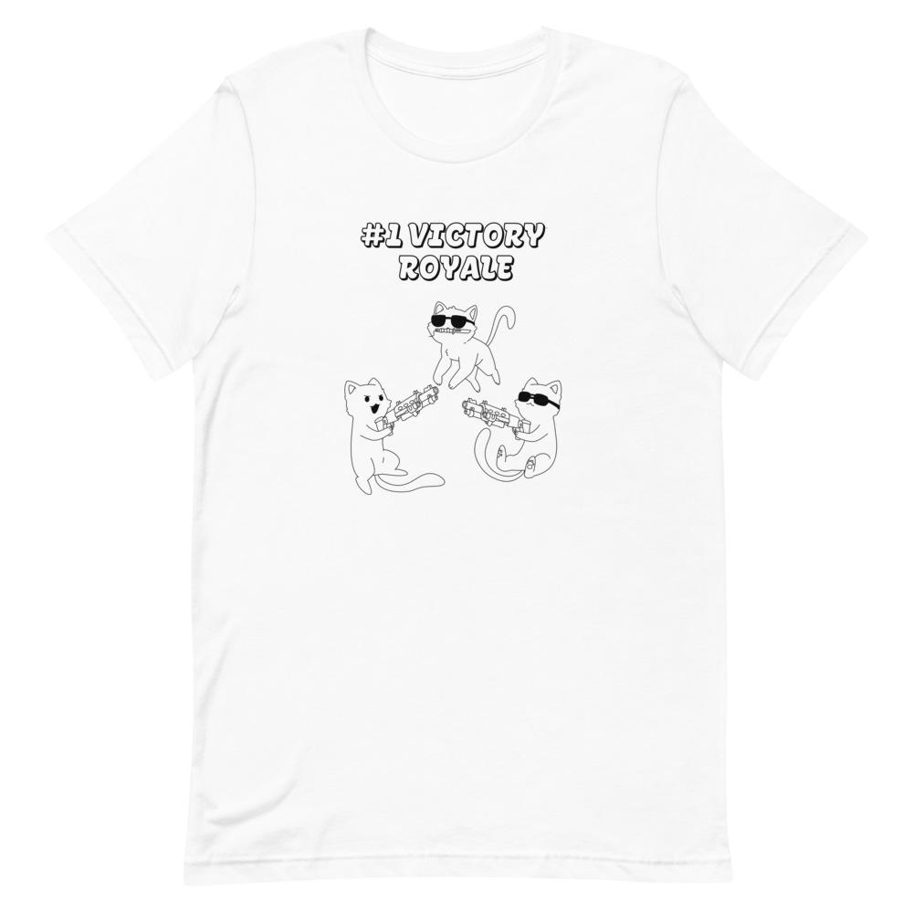 Victory Royale | Short-Sleeve Unisex T-Shirt | Fortnite Threads and Thistles Inventory White XS