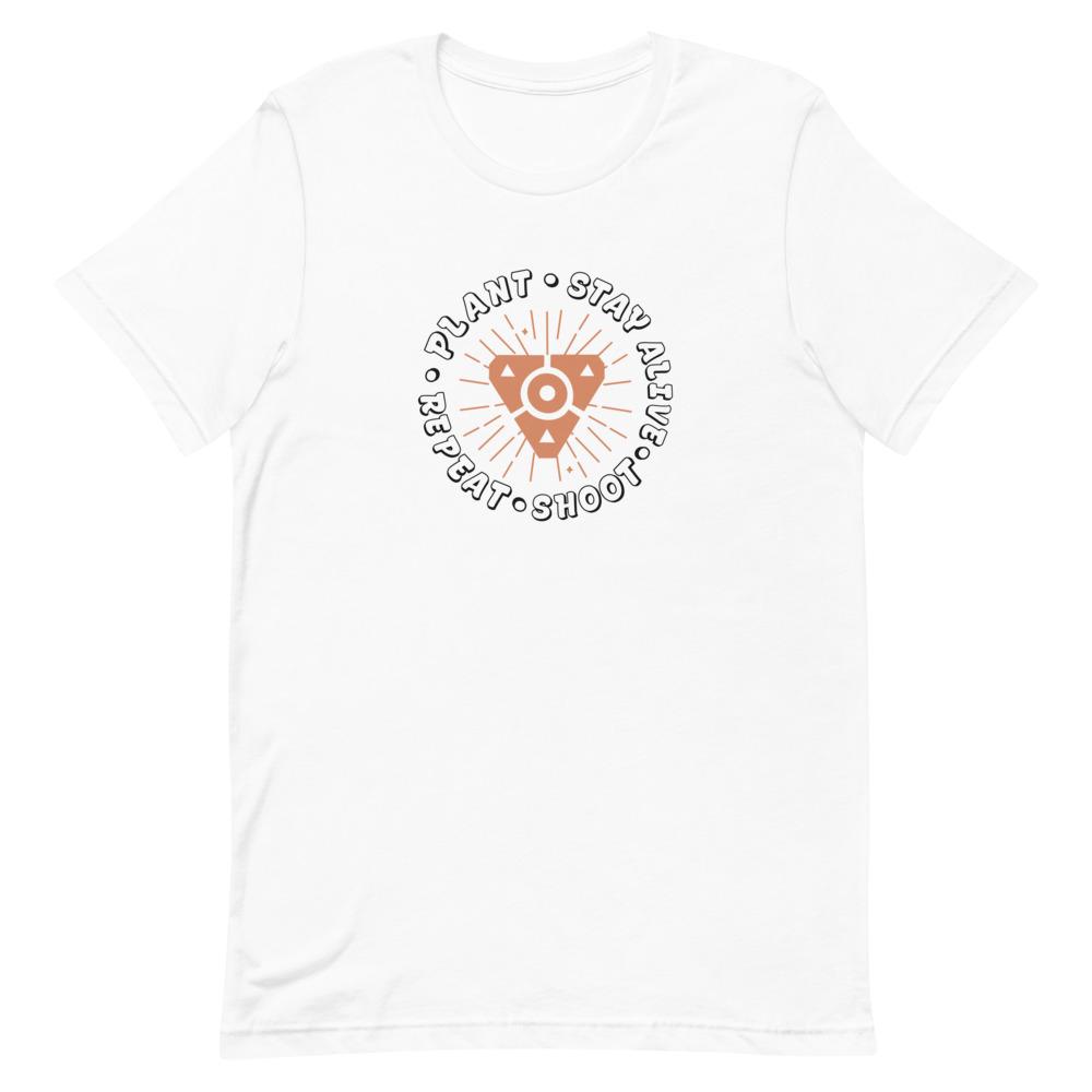 Plant the Spike | Short-Sleeve Unisex T-Shirt | Valorant Threads and Thistles Inventory White XS