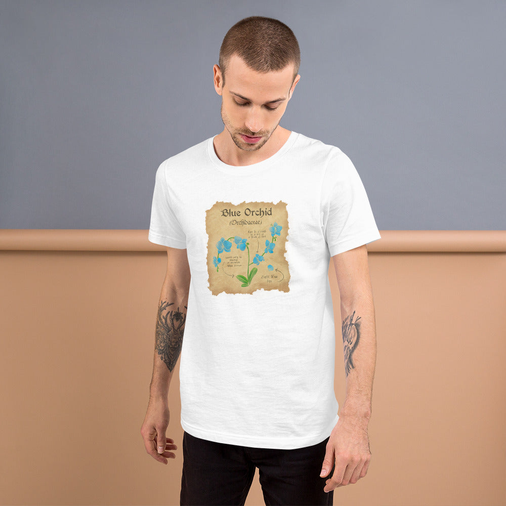 Blue Orchid | Unisex t-shirt | Minecraft Threads and Thistles Inventory