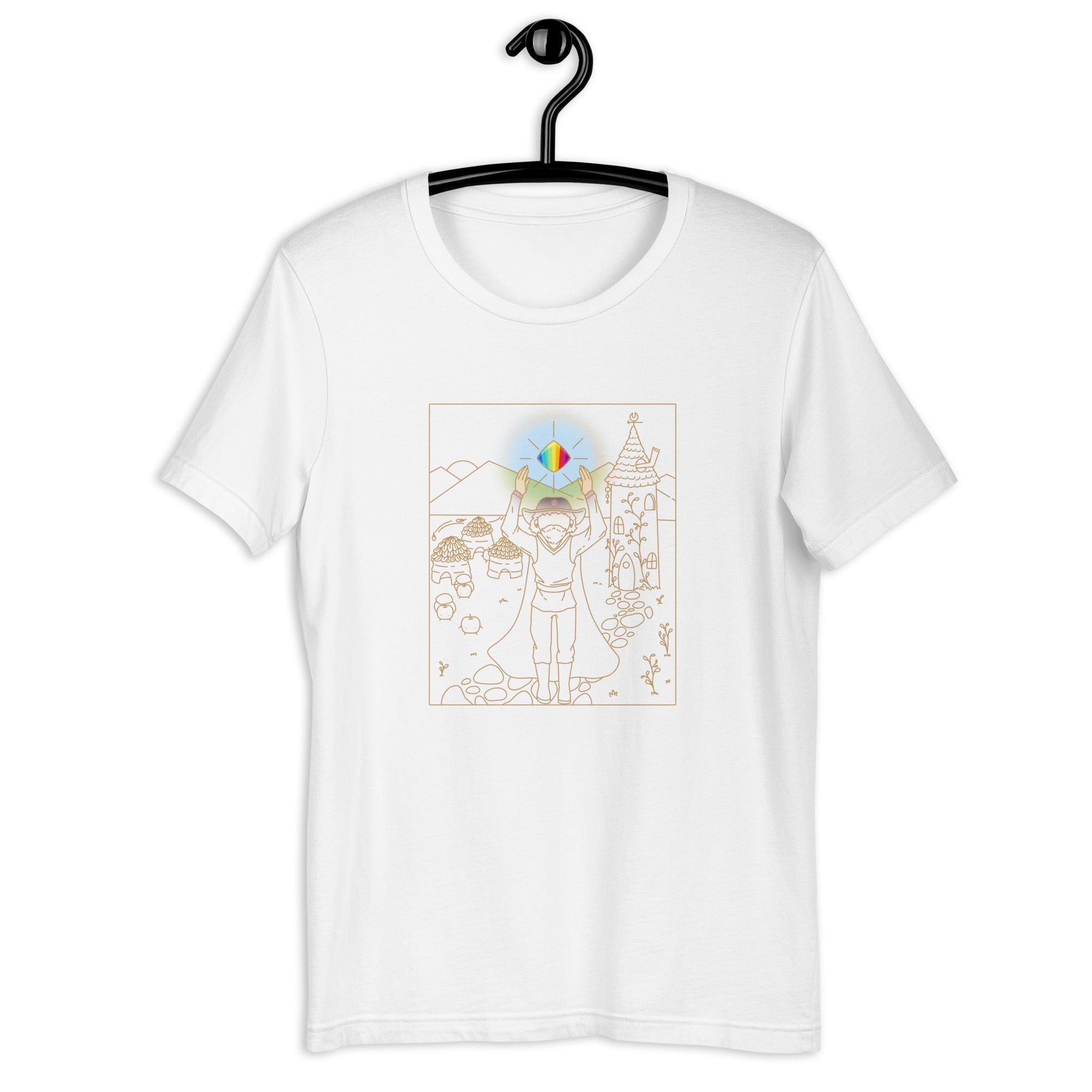 Wizard Taro Card | Unisex t-shirt | Stardew Valley Threads and Thistles Inventory