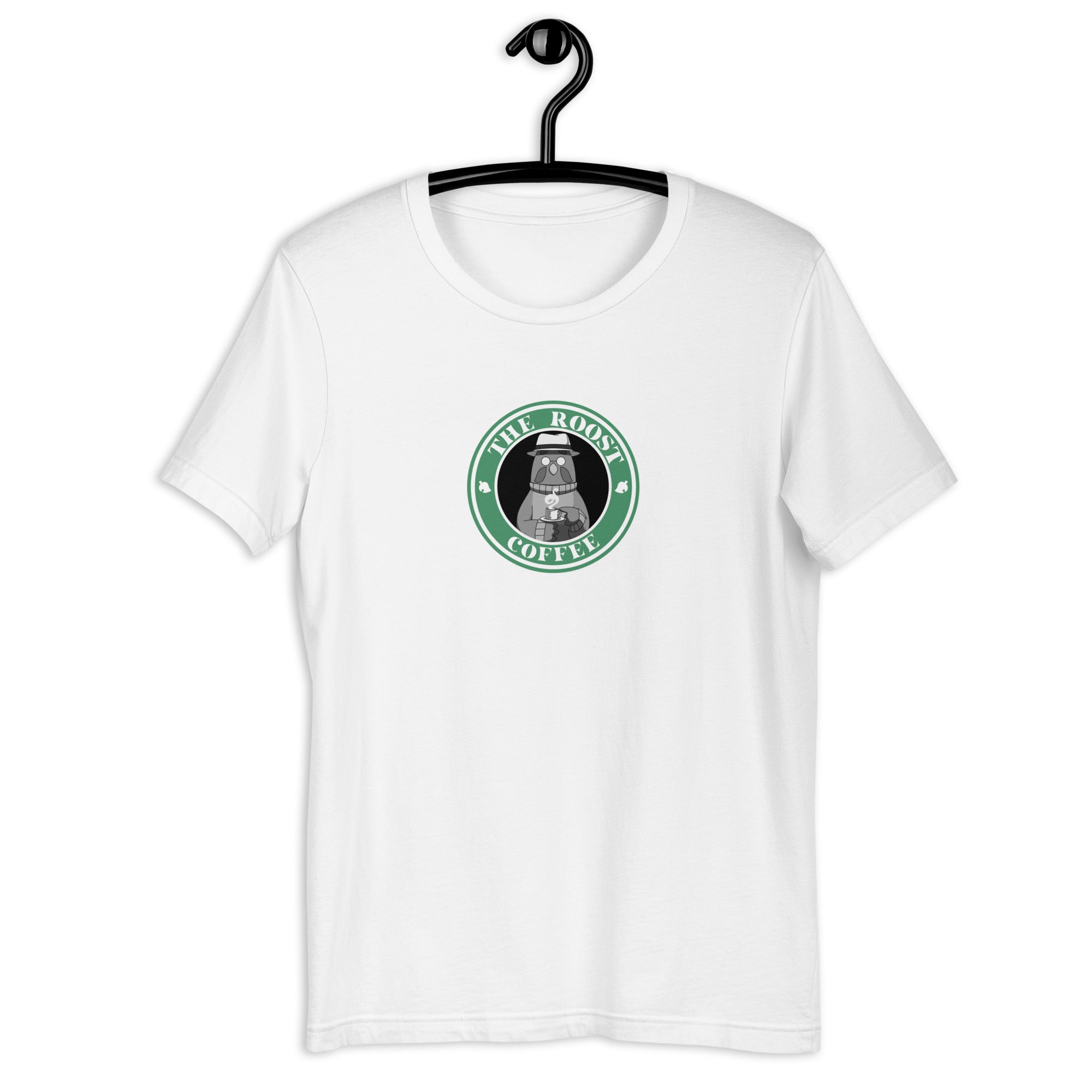 The Roost Coffee | Unisex t-shirt | Animal Crossing Threads and Thistles Inventory