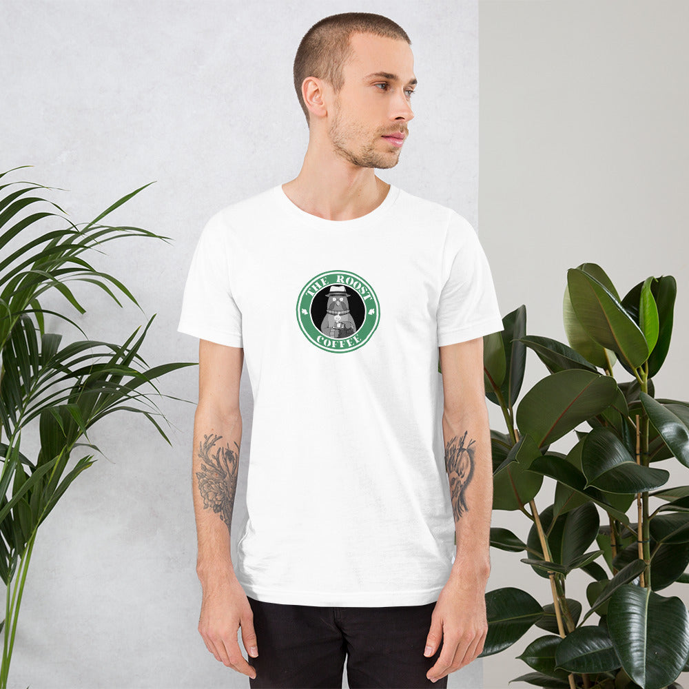 The Roost Coffee | Unisex t-shirt | Animal Crossing Threads and Thistles Inventory