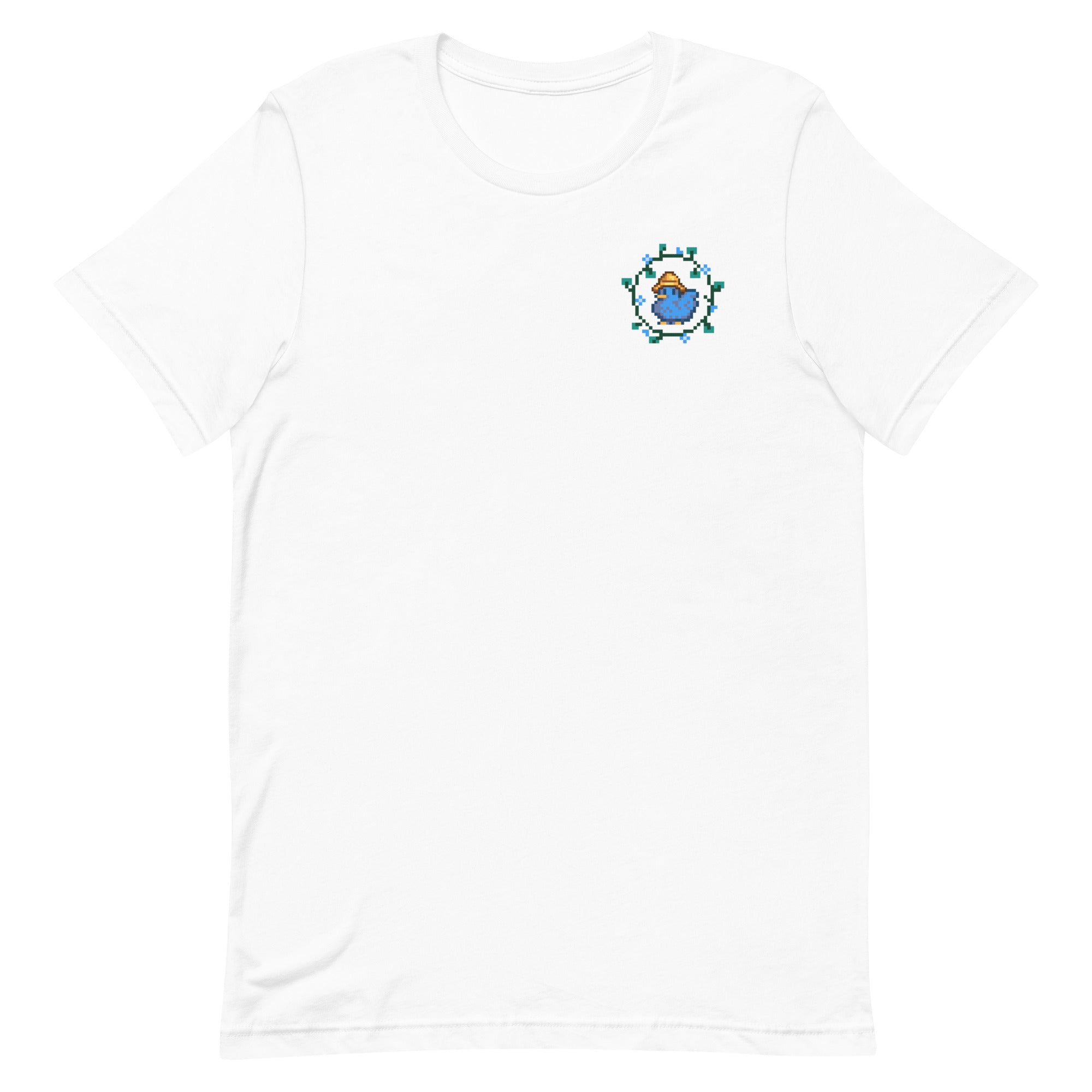 Blue Chicken | Unisex t-shirt | Stardew Valley Threads and Thistles Inventory White XS