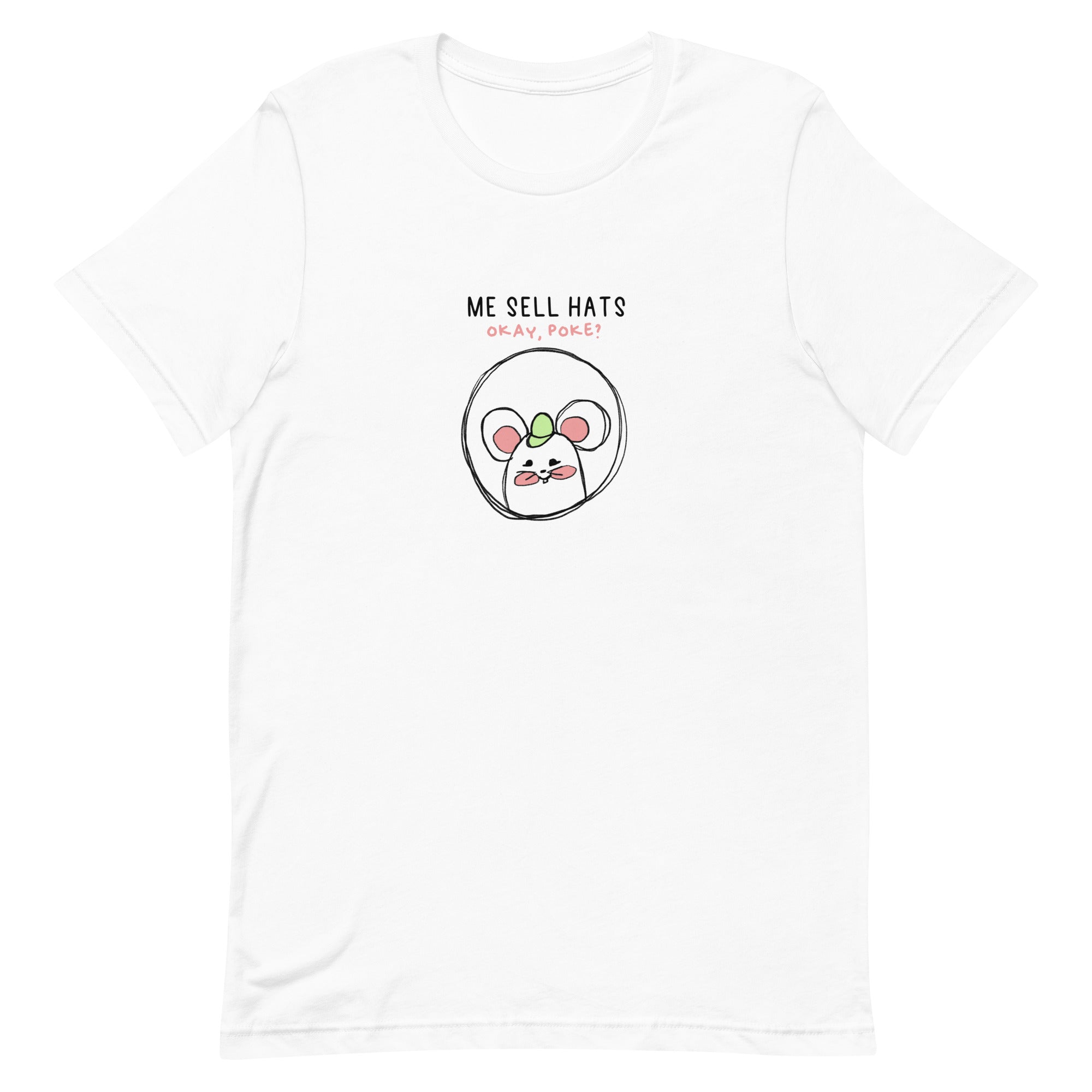 Me Sell Hats | Unisex t-shirt | Stardew Valley Threads and Thistles Inventory White XS