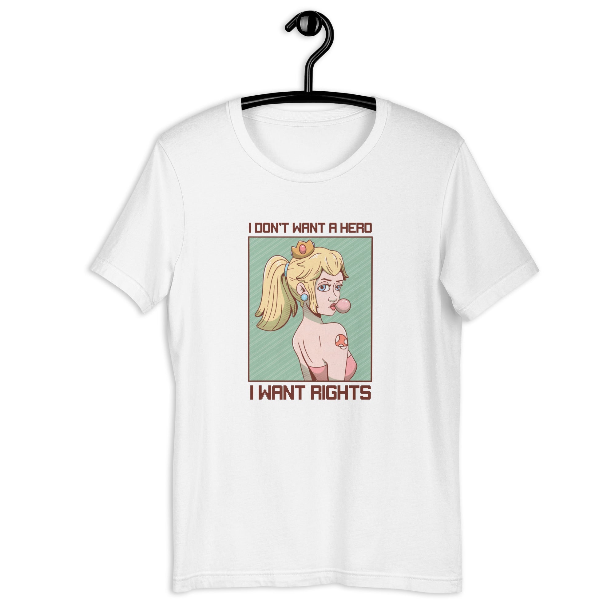I Want Rights | Unisex t-shirt | Feminist Gamer Threads and Thistles Inventory