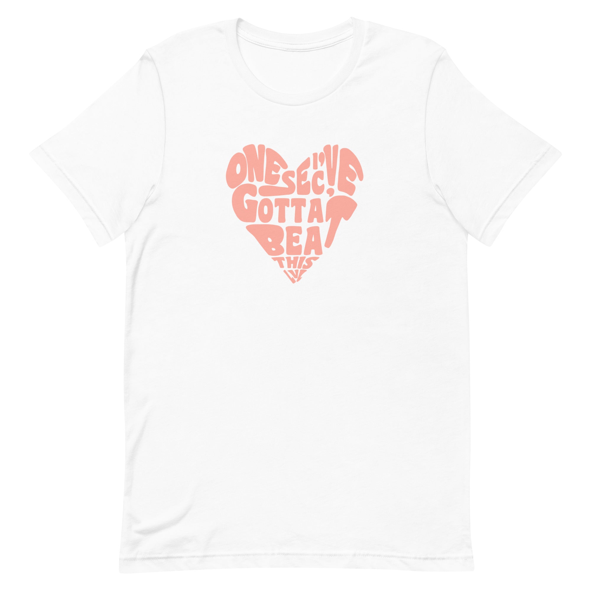 Beat This level | Unisex t-shirt Threads and Thistles Inventory White XS