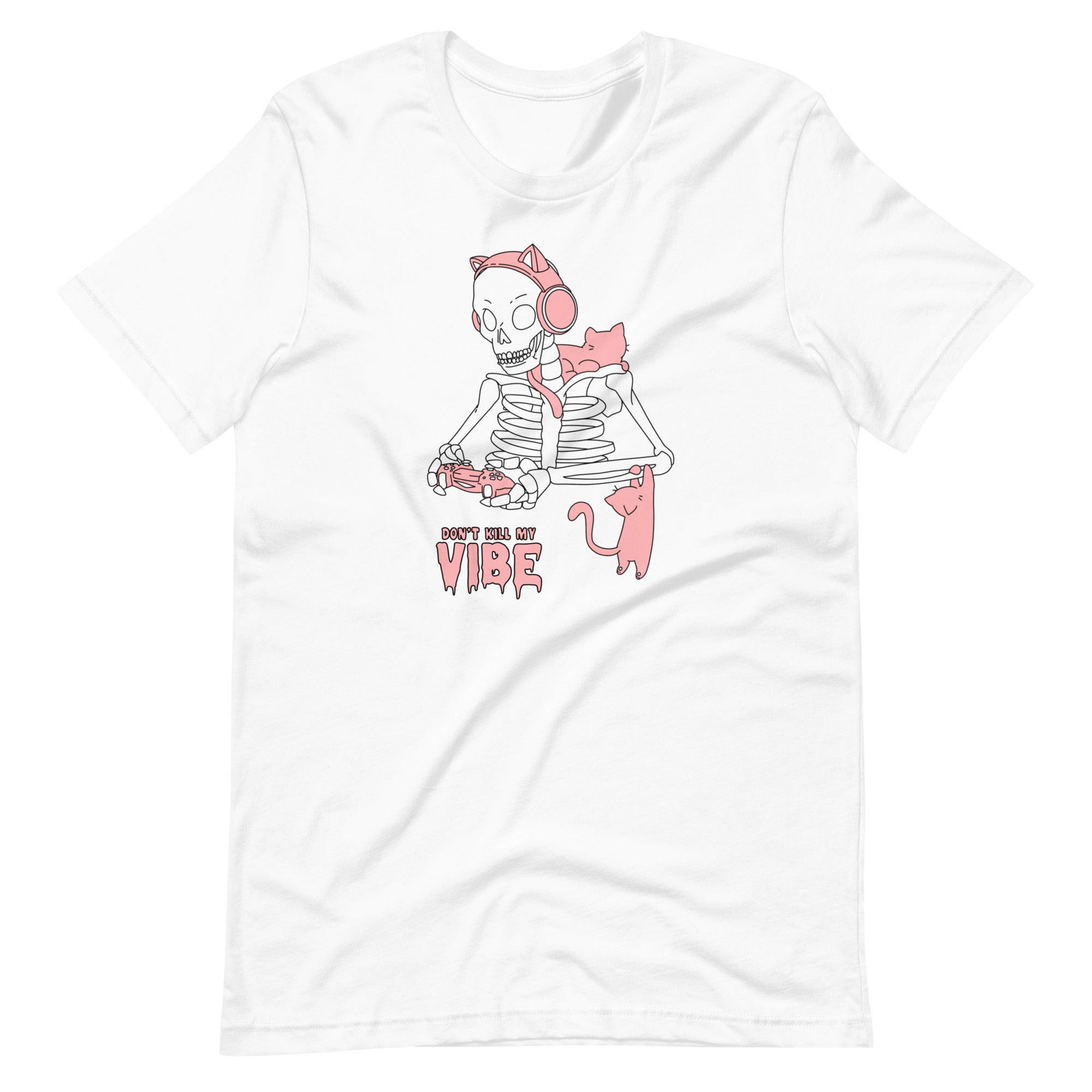 Don't Kill my Vibe | Fall Unisex t-shirt Threads & Thistles Inventory White XS
