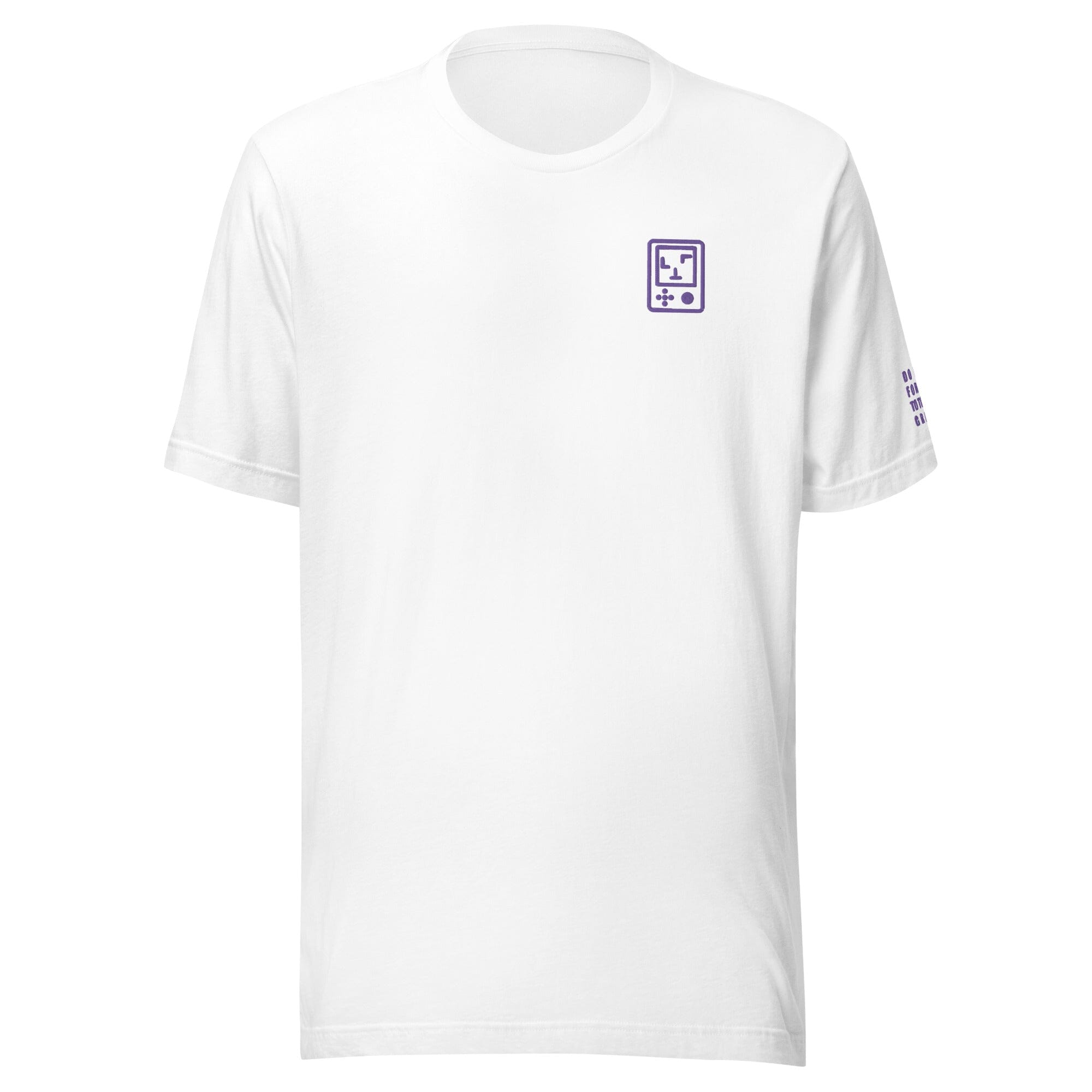 Touch Grass | Embroidered Unisex t-shirt | Gamer Affirmations Threads & Thistles Inventory White XS