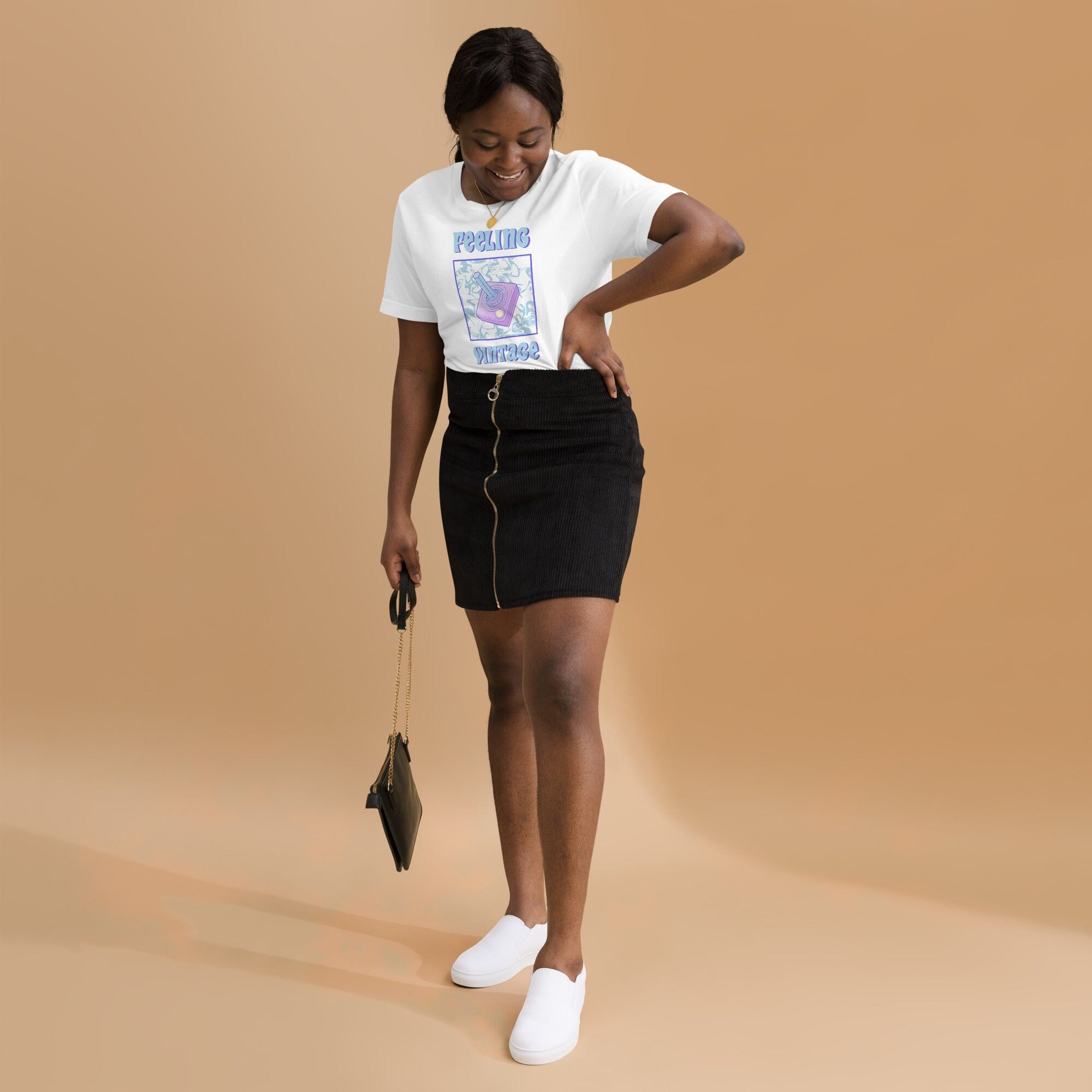 Feeling Vintage | Unisex t-shirt | Retro Gaming Threads & Thistles Inventory White XS