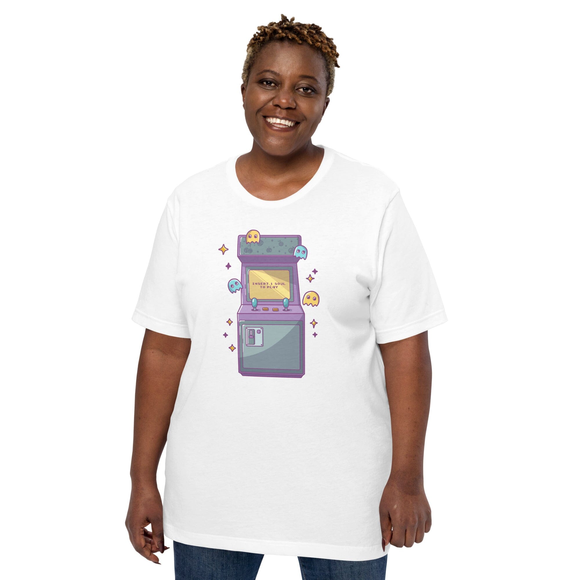 Insert 1 Soul to Play | Unisex t-shirt | Retro Gaming Threads & Thistles Inventory