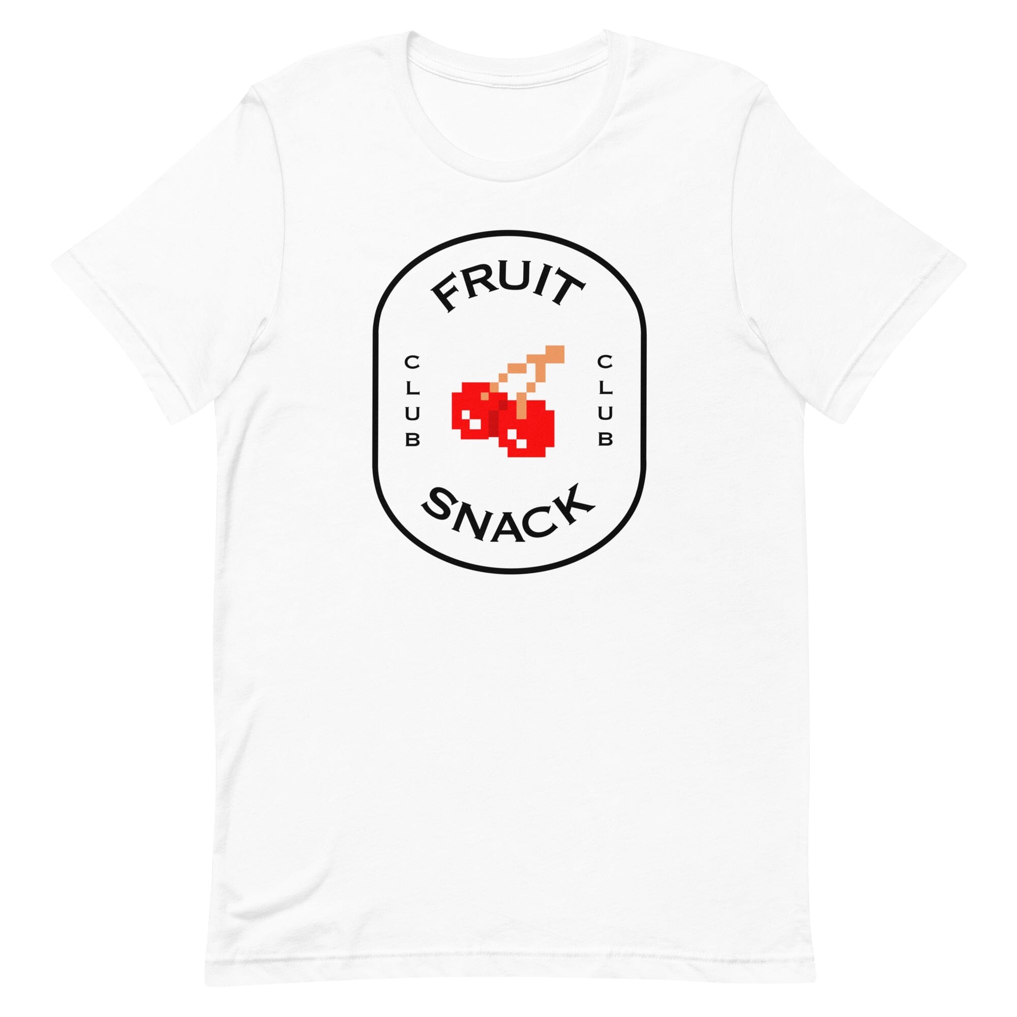 Fruit Snack Club | Unisex t-shirt | Retro Gaming Threads & Thistles Inventory White XS
