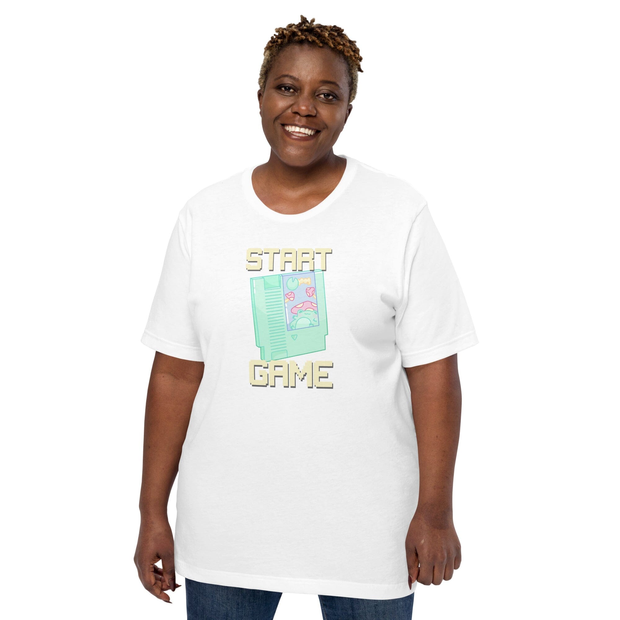 Start Game NES | Unisex t-shirt | Retro Gaming Threads & Thistles Inventory