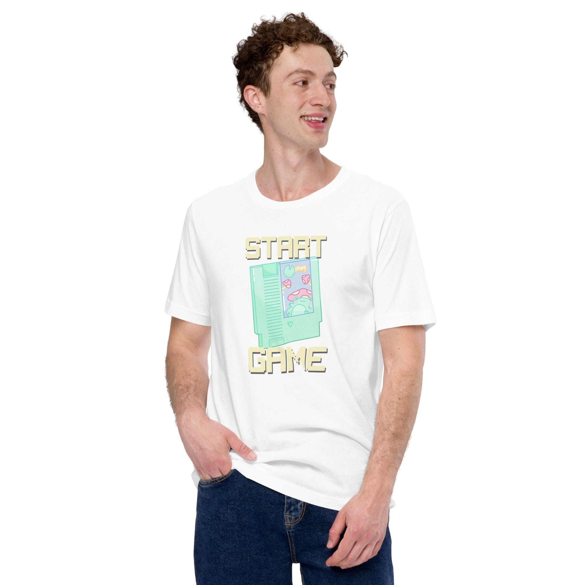 Start Game NES | Unisex t-shirt | Retro Gaming Threads & Thistles Inventory