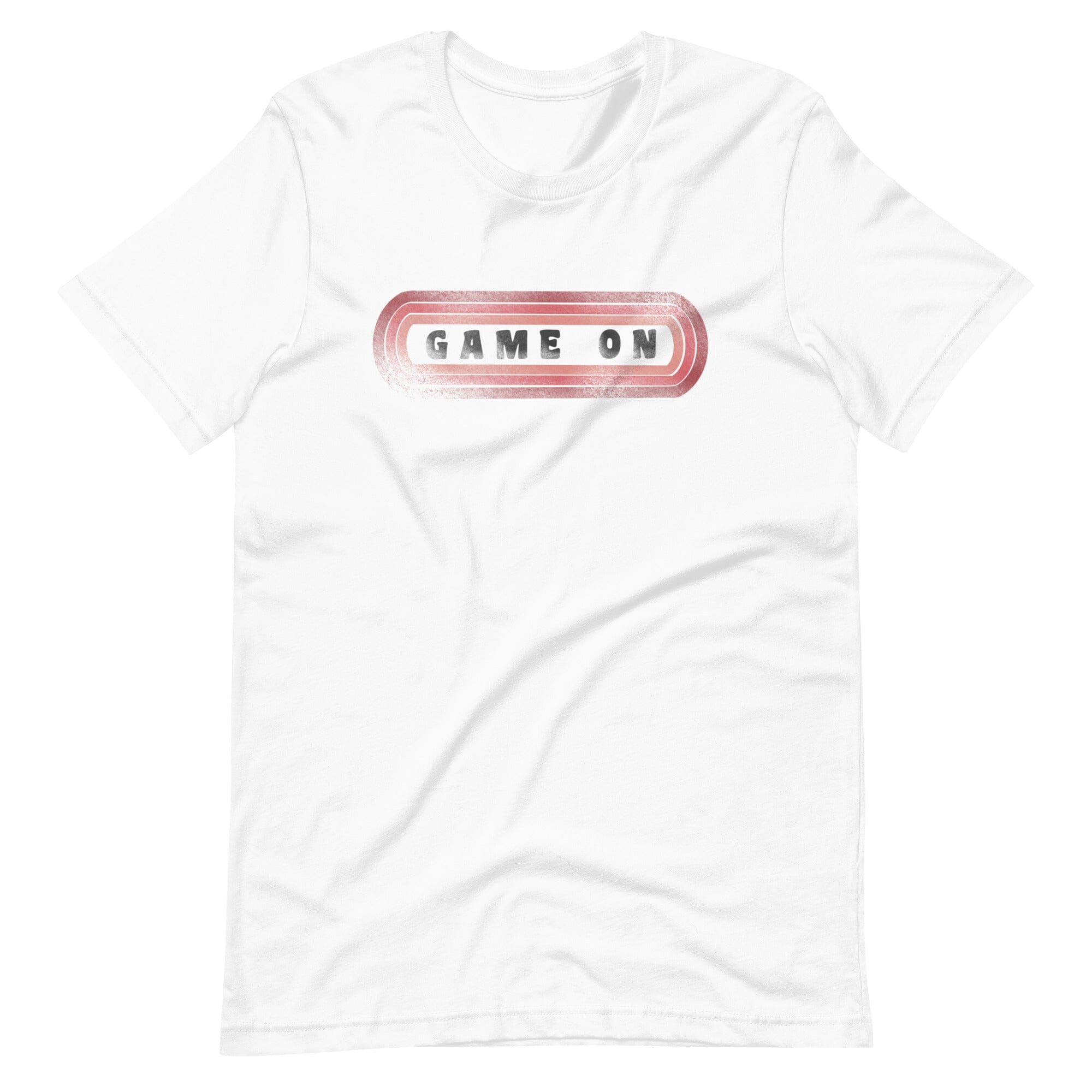 Game On | Unisex t-shirt Retro Gaming Threads & Thistles Inventory White XS
