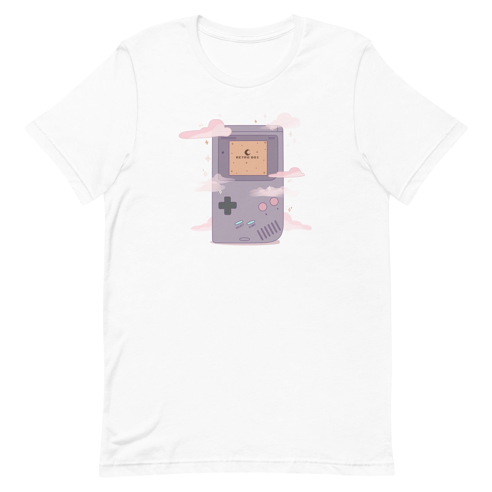 Retro Boi | Unisex t-shirt | Retro Gaming Threads & Thistles Inventory White XS