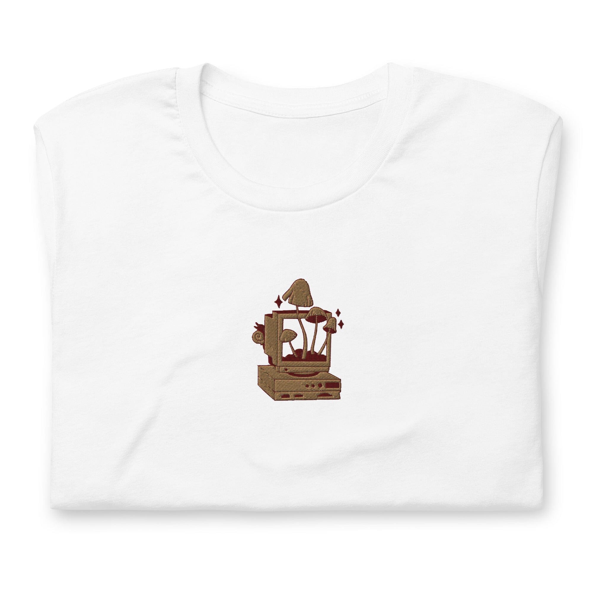 Cozy PC Gaming | Embroidered Unisex t-shirt | Cozy Gamer Threads & Thistles Inventory