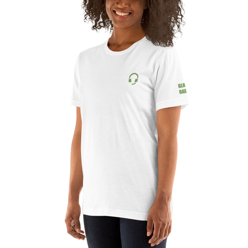 GLHF, Babe | Embroidered Unisex t-shirt | Gamer Affirmations Threads & Thistles Inventory