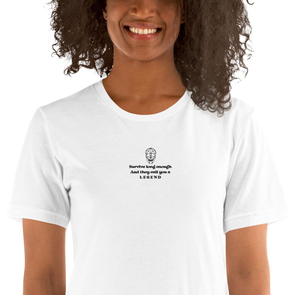 Legend | Embroidered Short-Sleeve Unisex T-Shirt | Apex Legends Threads and Thistles Inventory 