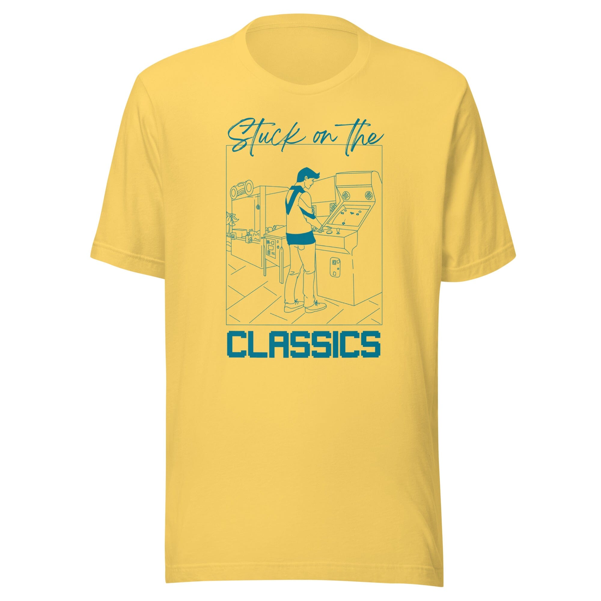 Stuck on the Classics | Unisex t-shirt | Retro Gaming Threads & Thistles Inventory