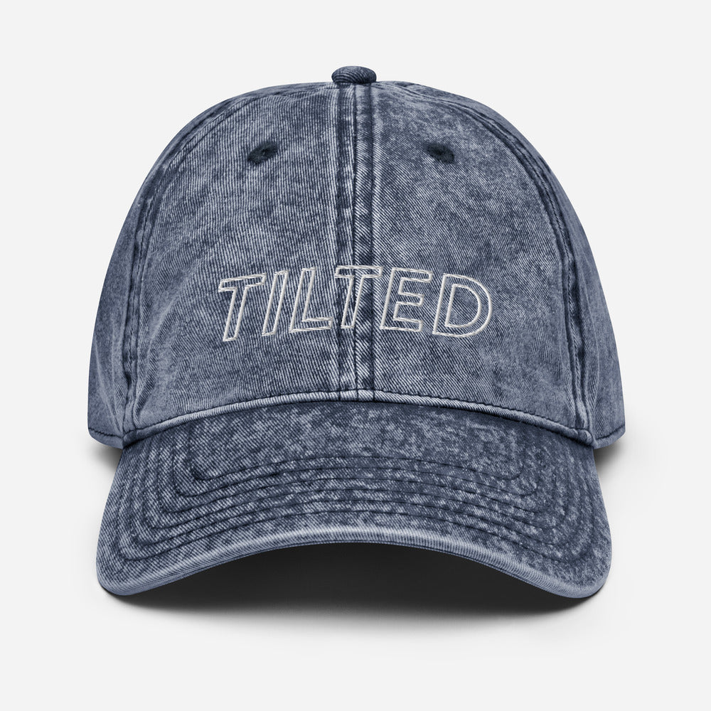 Tilted | Vintage Denim Cap Threads and Thistles Inventory