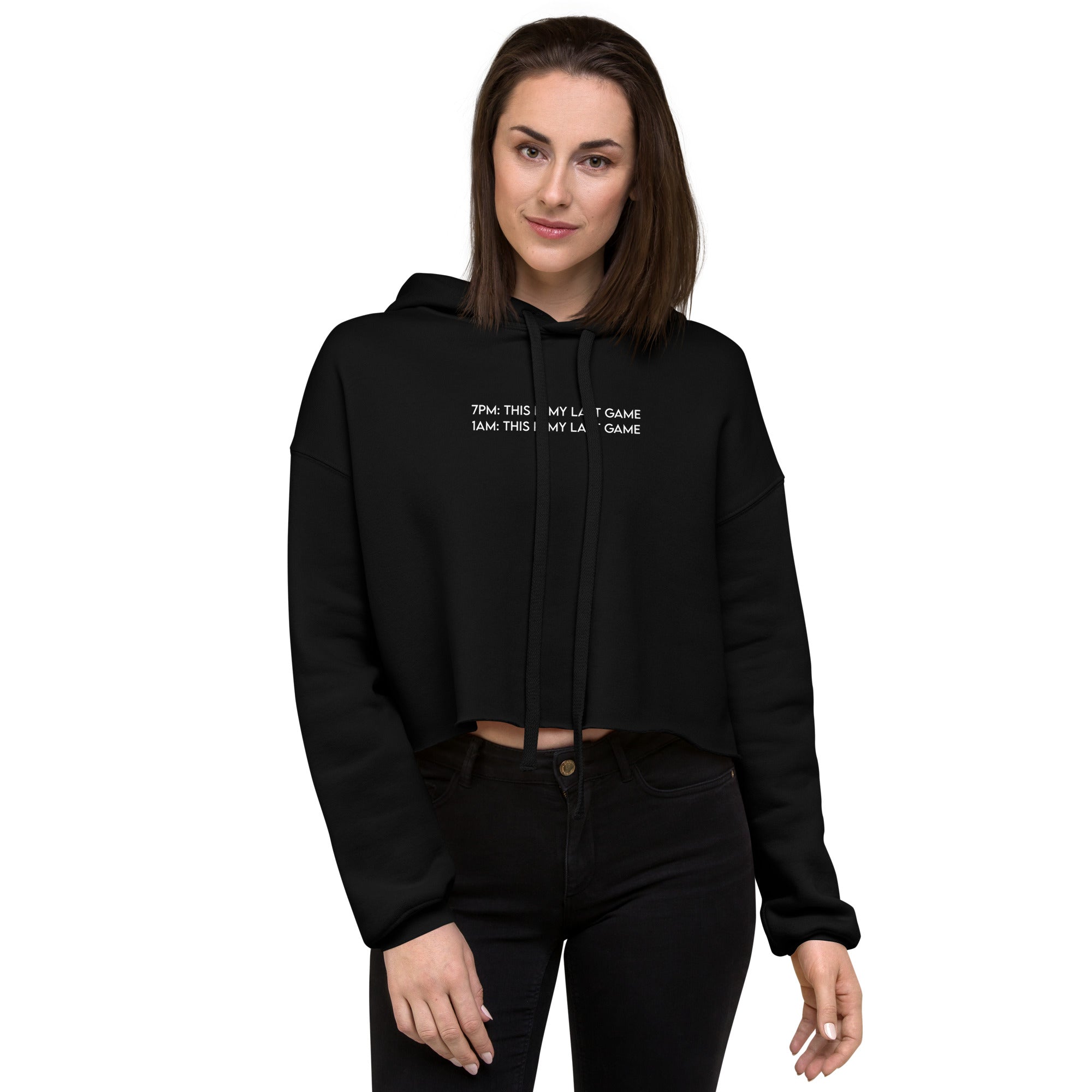 My Last Game | Crop Hoodie Threads and Thistles Inventory