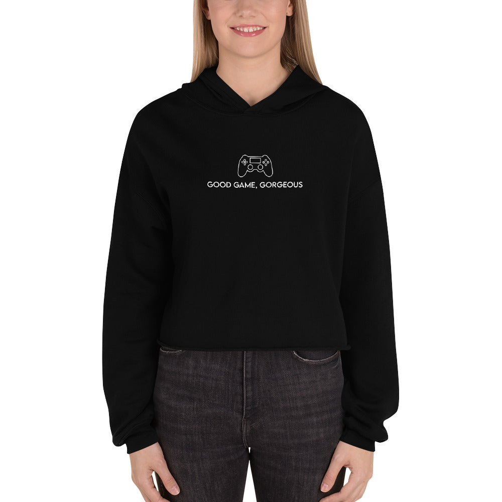Good Game, Gorgeous | Crop Hoodie Threads and Thistles Inventory