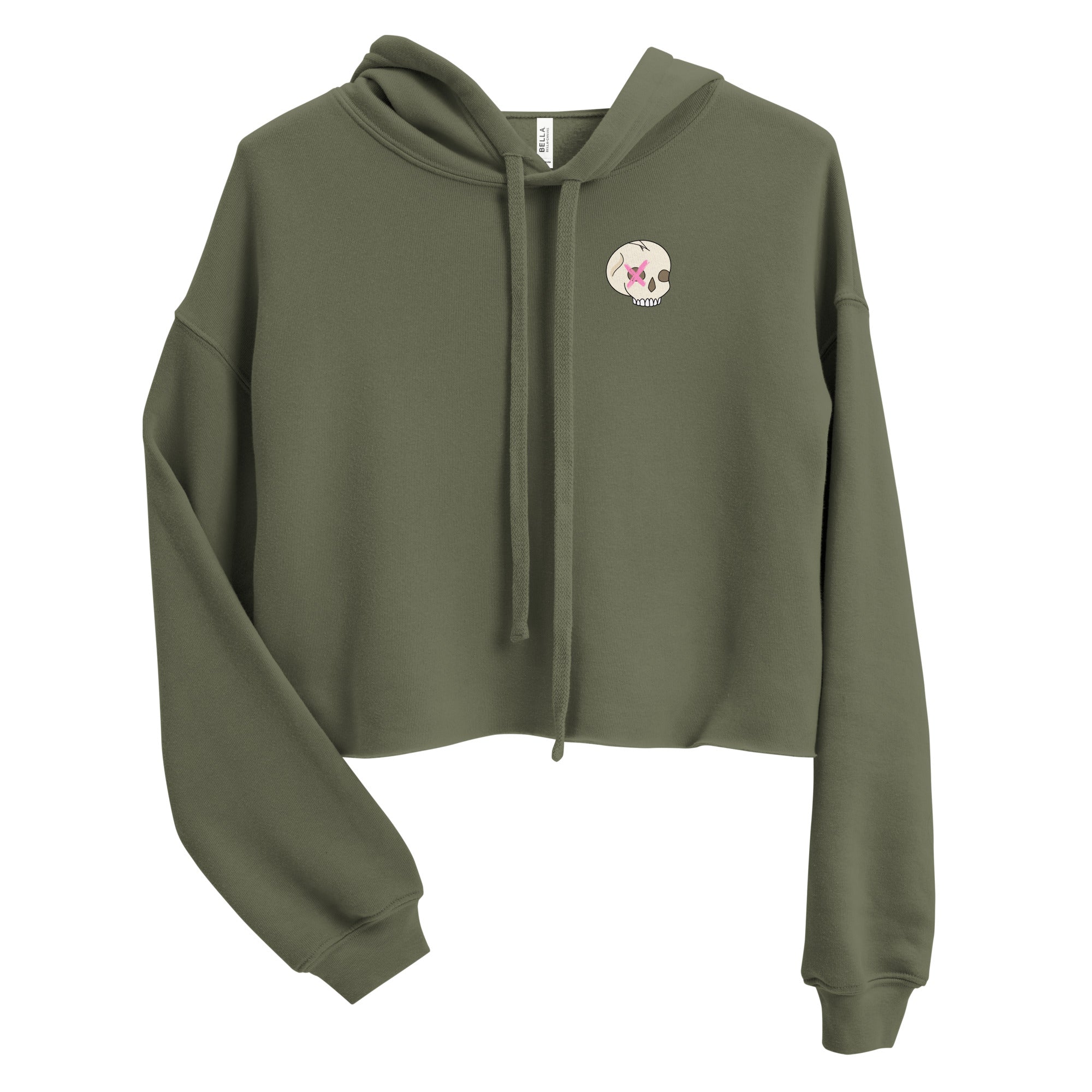 The Playground | Crop Hoodie | League of Legends Threads & Thistles Inventory Military Green S