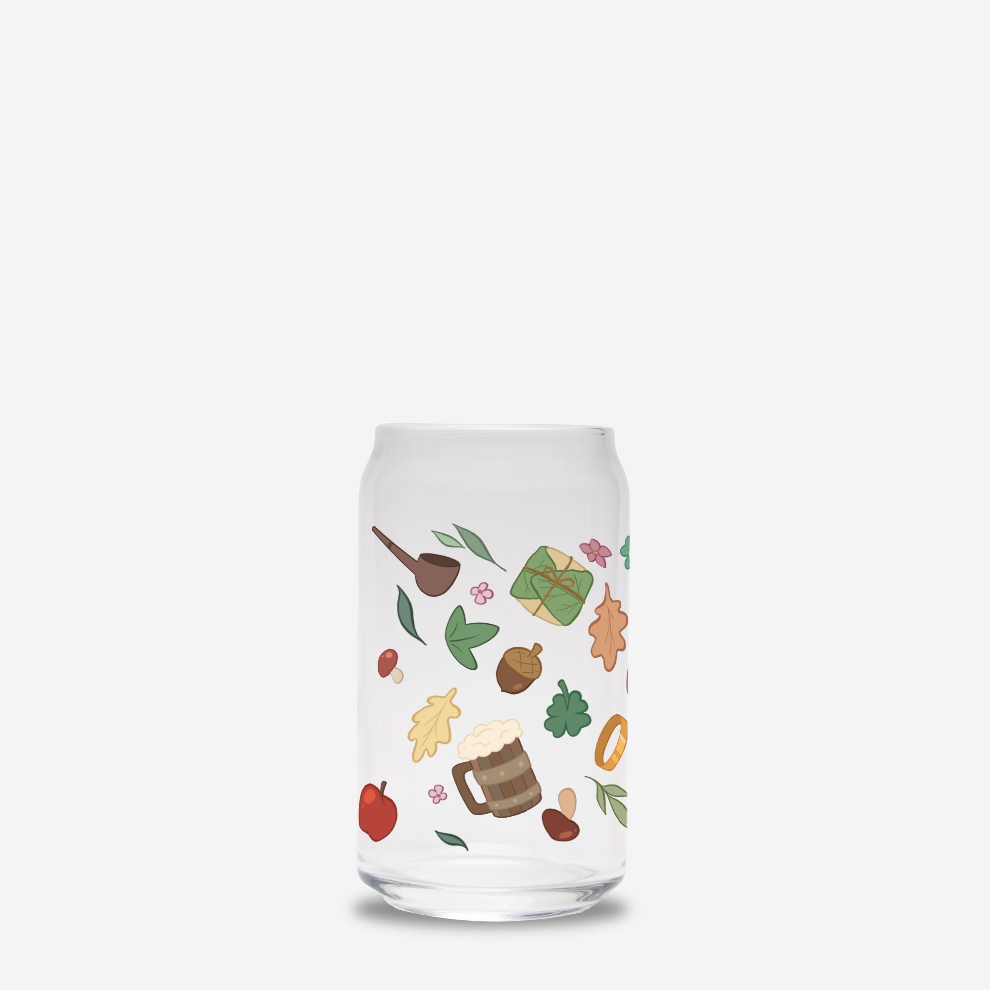 A Hobbit Glass Can | 16oz | The Lord of the Rings