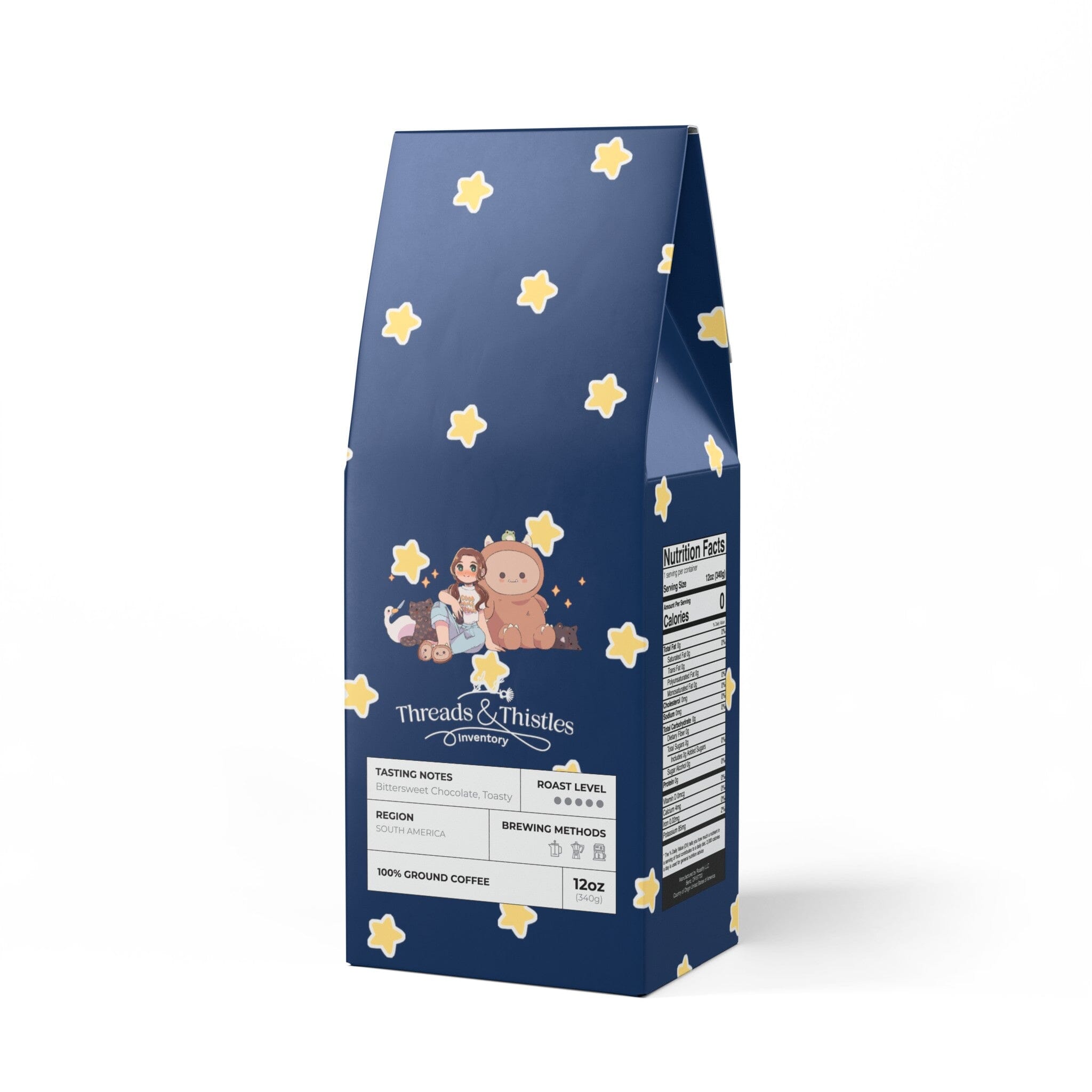 Truffles' Anarchy Blend (Dark French Roast) | Harold's Cafe | Coffee Food & Beverages Printify 