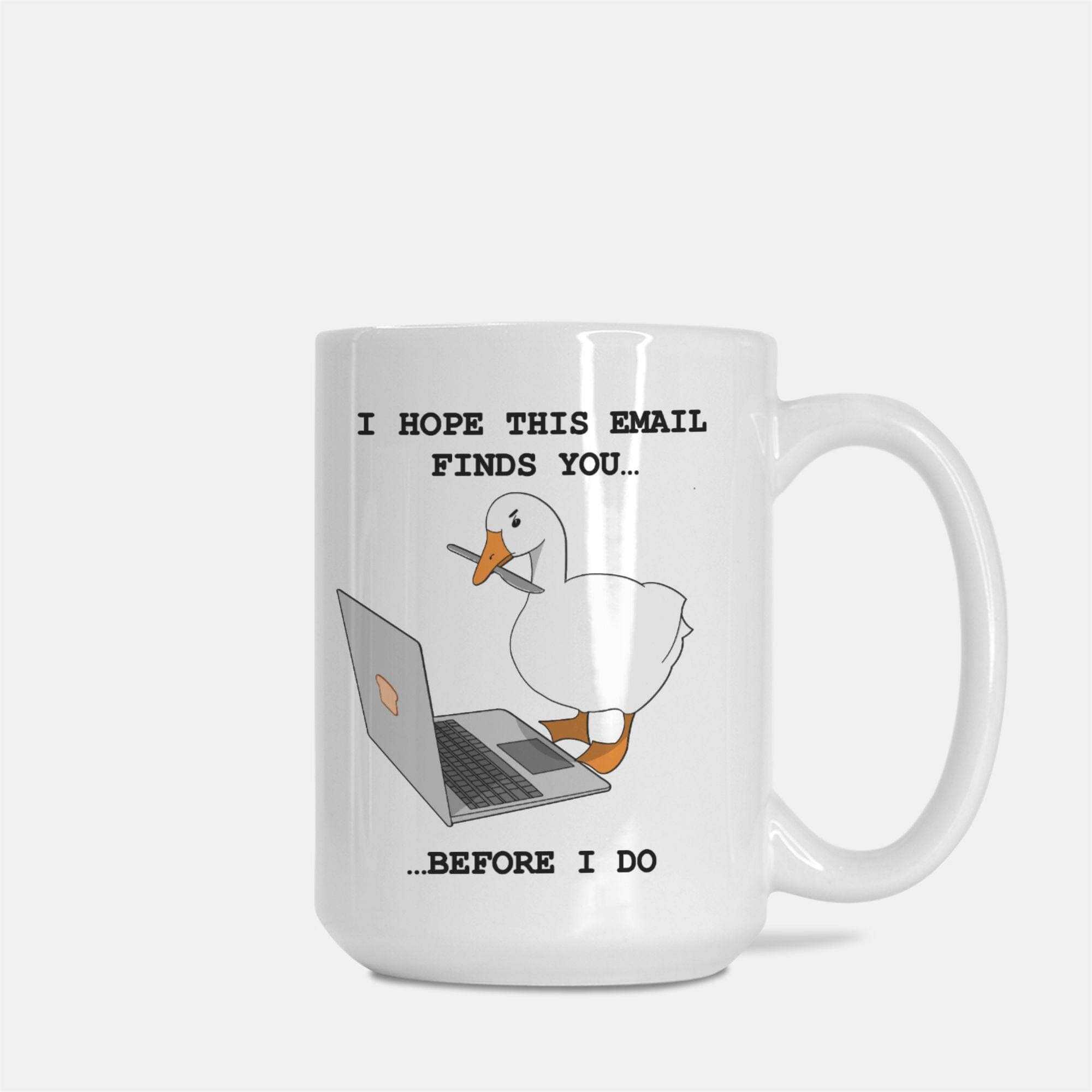 I hope this email finds you... | Mug Deluxe 15 oz. | Community Designs Mugs Threads & Thistles Inventory 