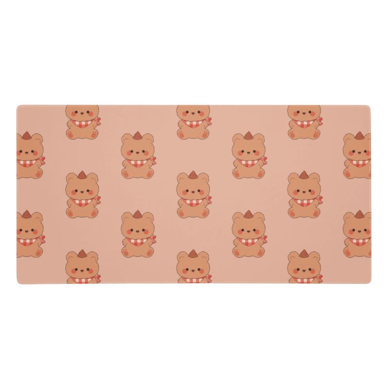 Overstimulated Bear | Gaming mouse pad | Cozy Games & Hobbies Threads & Thistles Inventory 