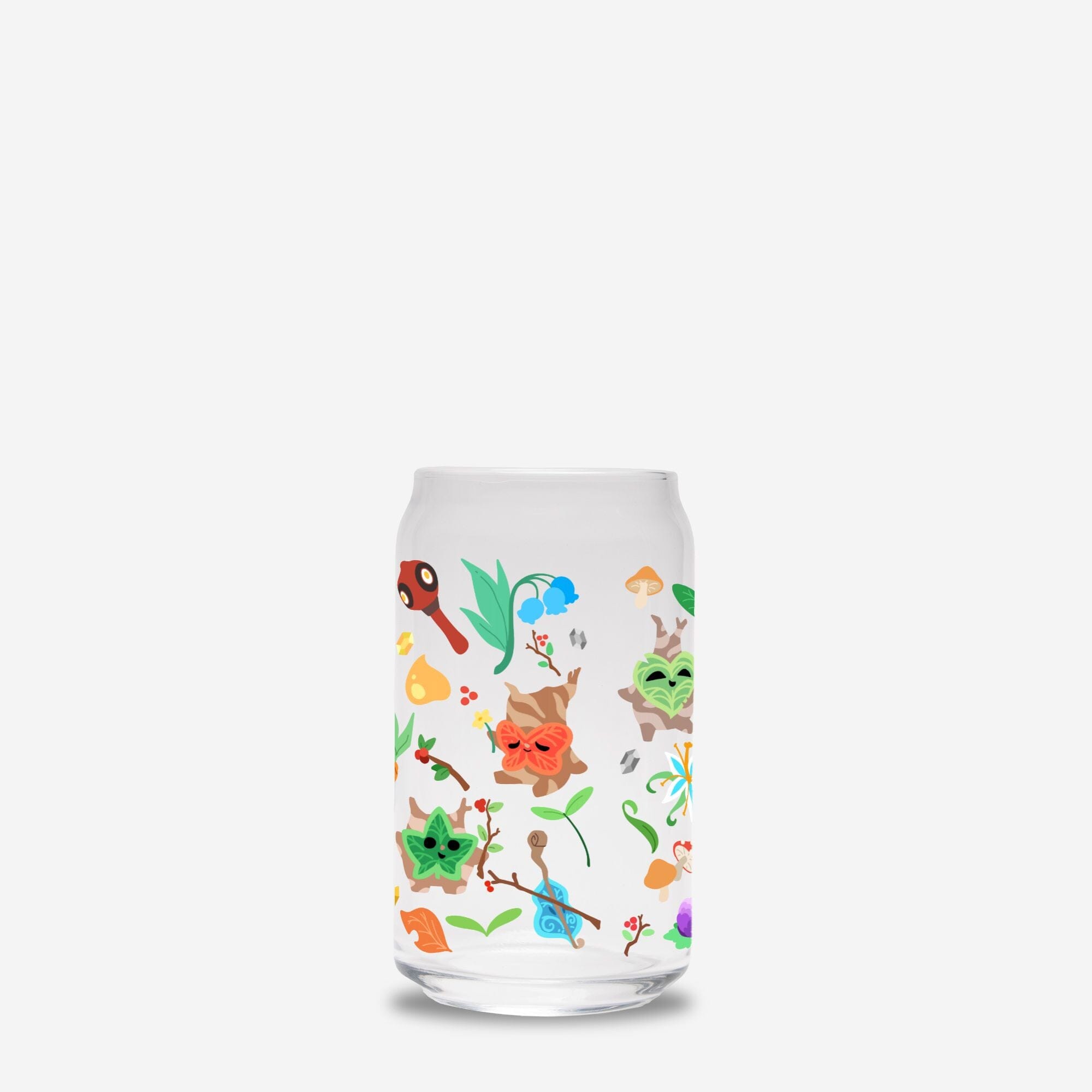 Colorful Koroks | Glass Tumbler | The Legend of Zelda Tumblers Threads & Thistles Inventory No Straw or Lid 