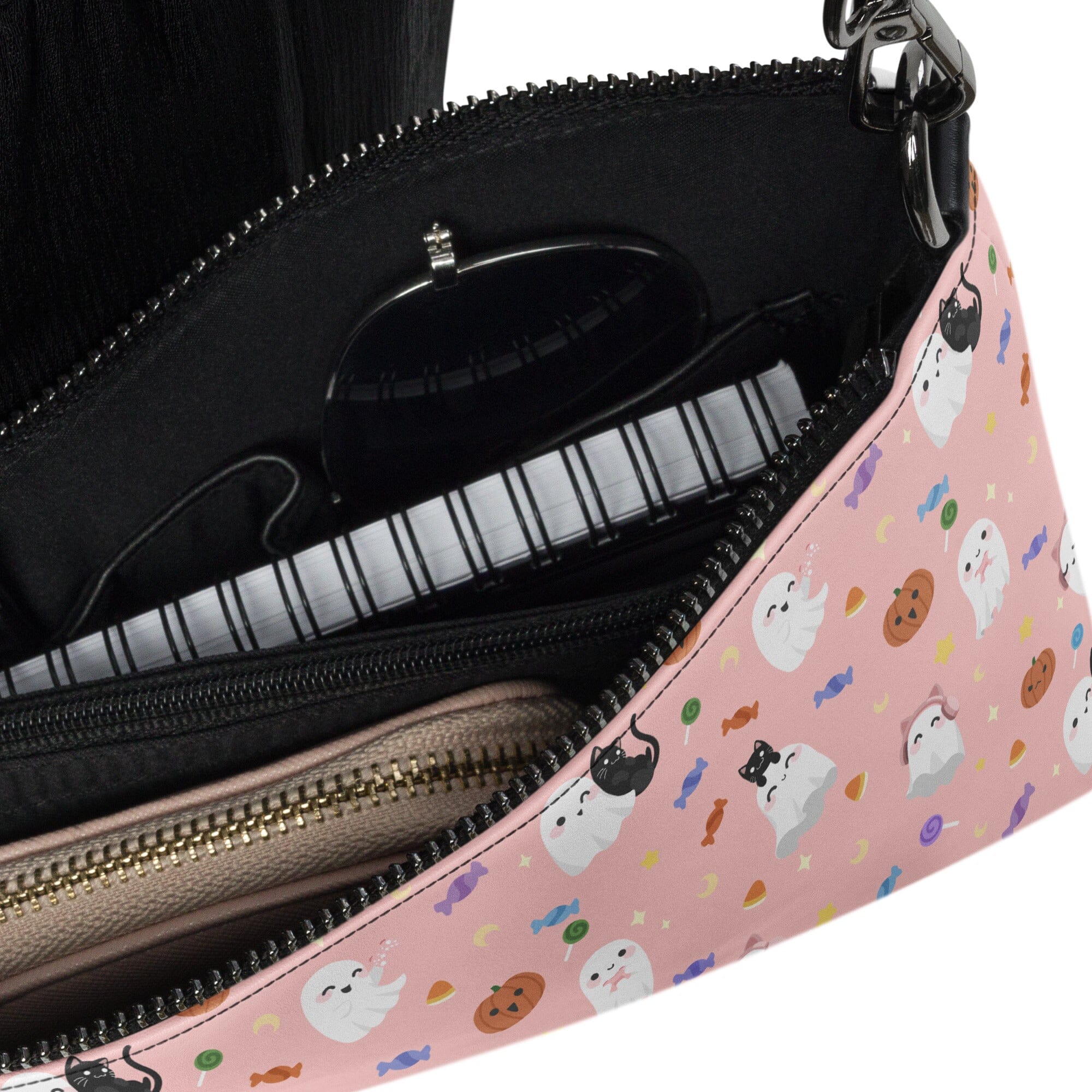 Gamer Ghosts | Crossbody bag | Fall Halloween Threads & Thistles Inventory 
