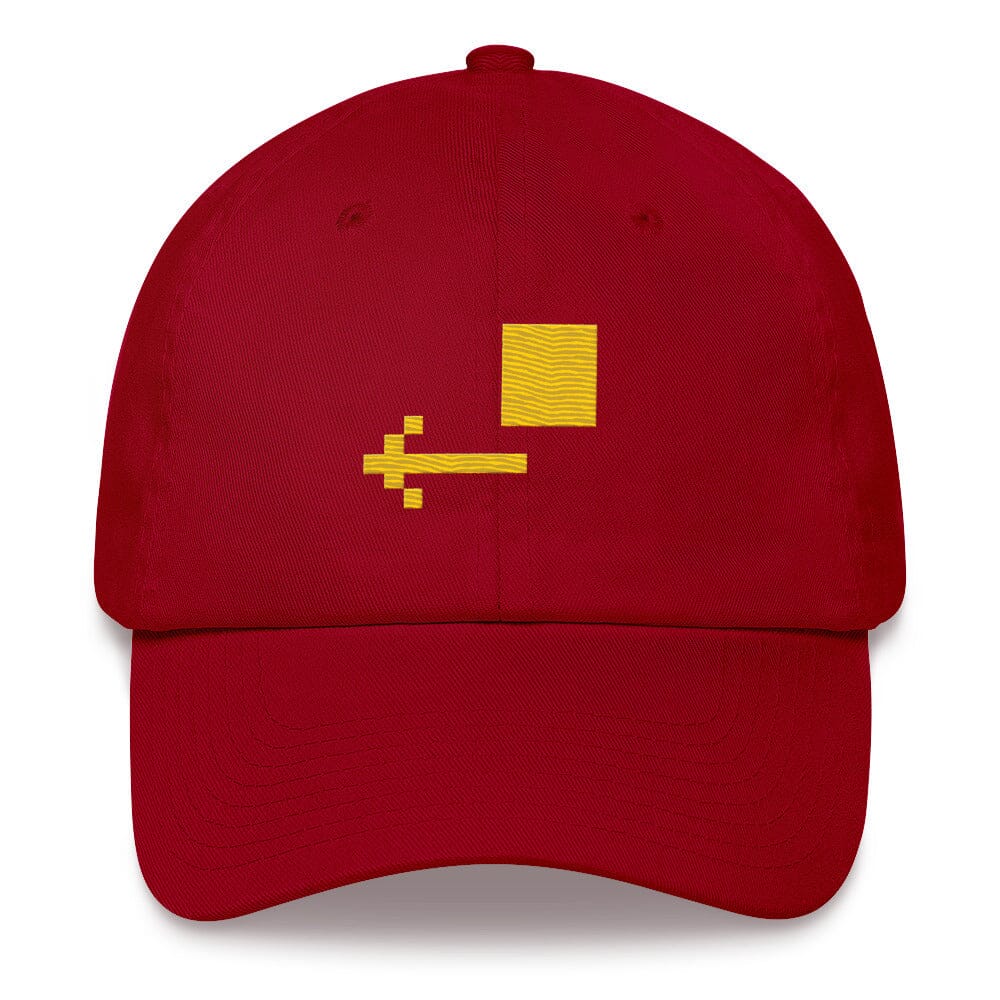 Adventure | Dad hat | Retro Gaming Threads & Thistles Inventory Cranberry 