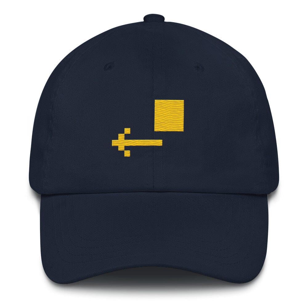Adventure | Dad hat | Retro Gaming Threads & Thistles Inventory Navy 