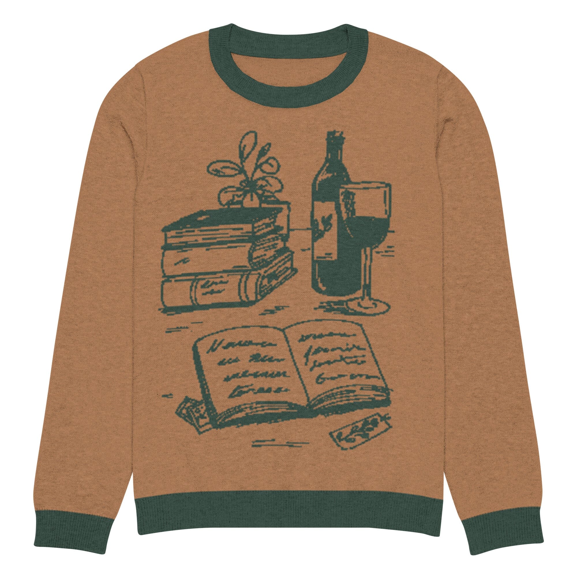 Cozy Hobby Vignette | Knitted crew neck sweater | Cozy Games & Hobbies Threads & Thistles Inventory 3XS 