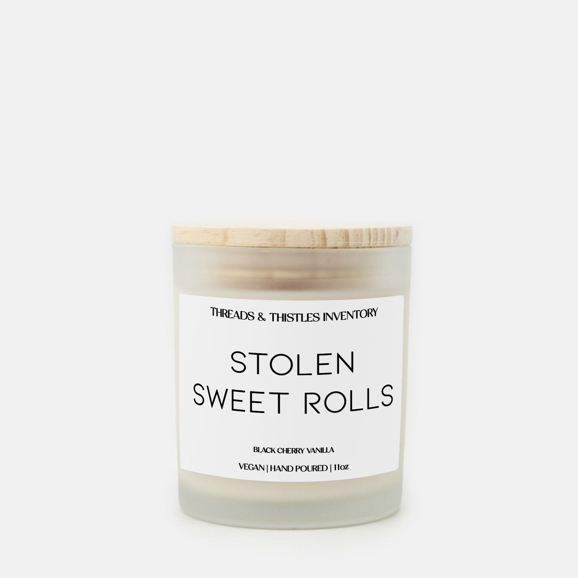 Stolen Sweet Rolls | 11oz Candle | Skyrim Candles Threads & Thistles Inventory 