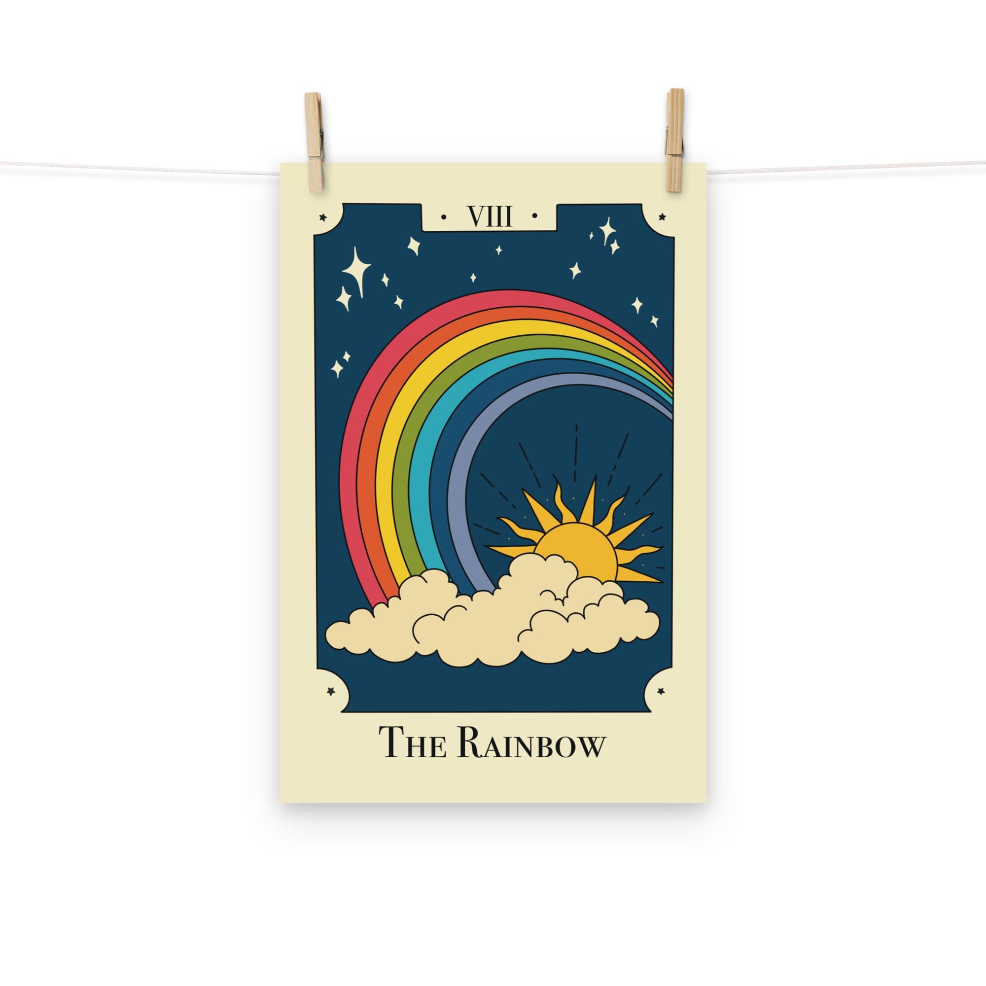 The Rainbow | 12″×18″ Unframed Poster | Community Designs Threads & Thistles Inventory 