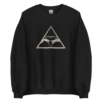 The Creation | Unisex Sweatshirt | The Legend of Zelda Sweatshirts Threads and Thistles Inventory Black S 