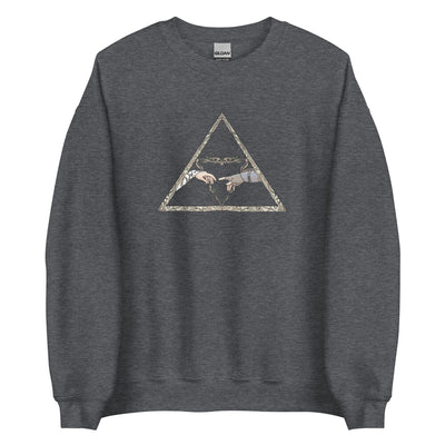 The Creation | Unisex Sweatshirt | The Legend of Zelda Sweatshirts Threads and Thistles Inventory Dark Heather S 