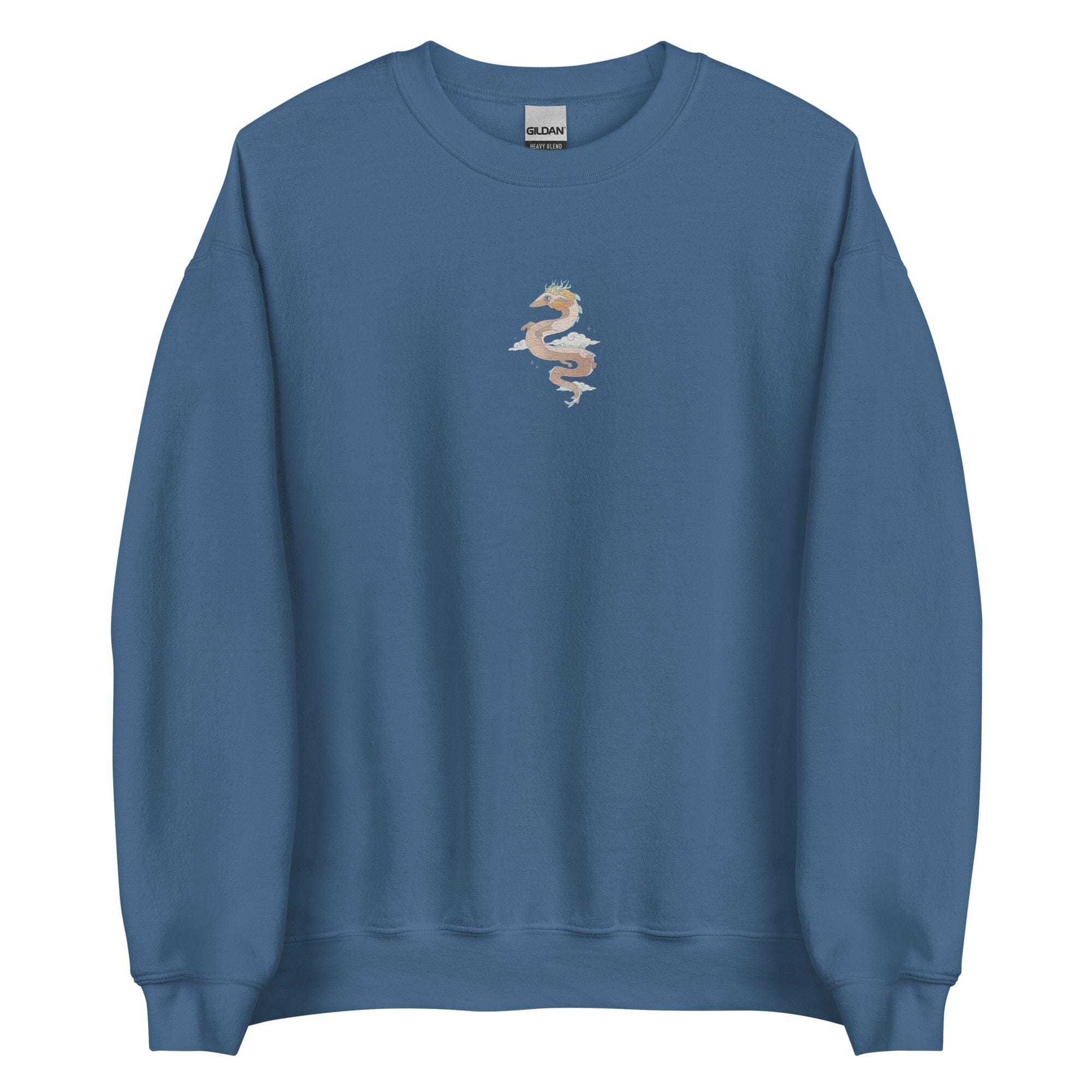 Light Dragon | Unisex Sweatshirt | Zelda Titty Tea Threads & Thistles Inventory Indigo Blue S 