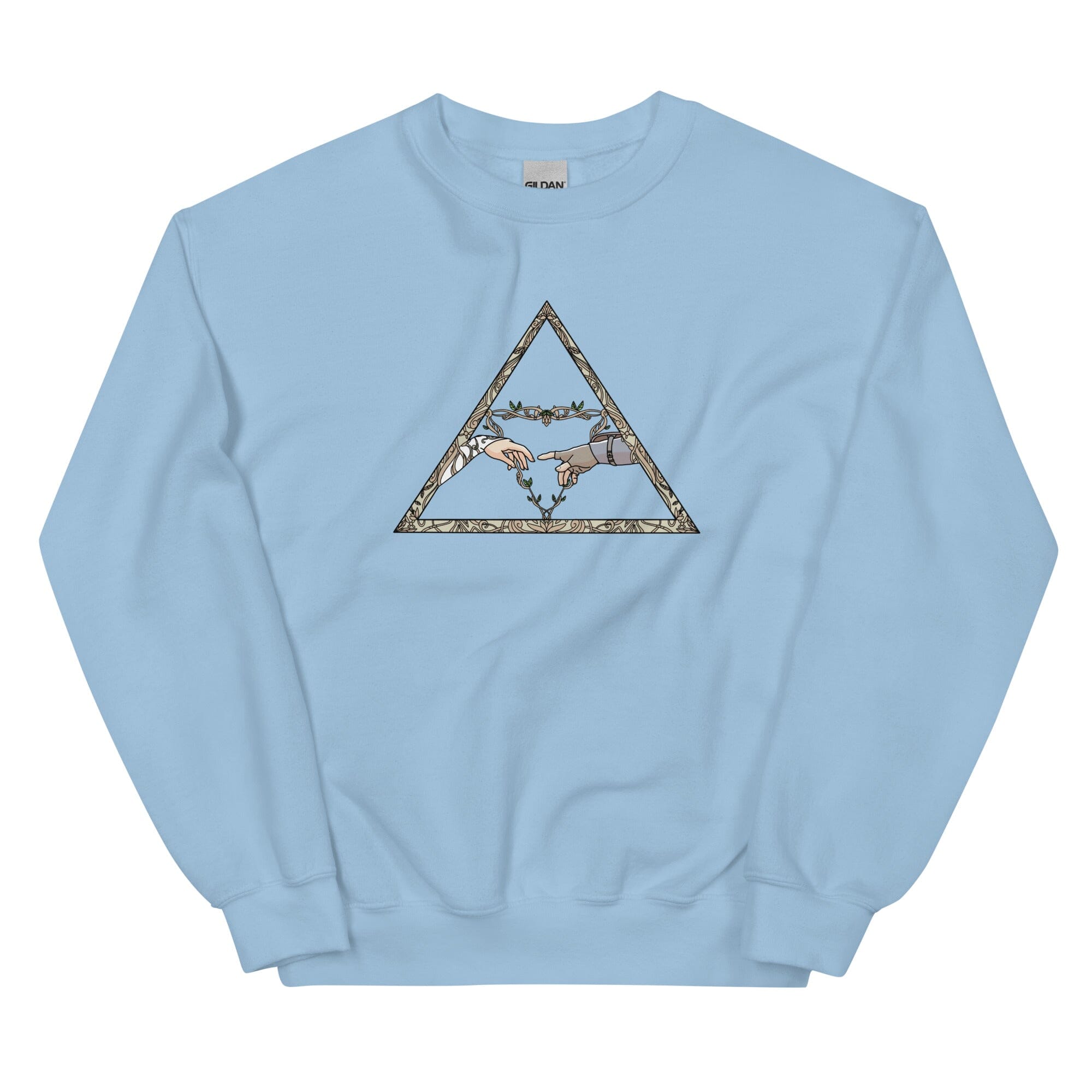 The Creation | Unisex Sweatshirt | The Legend of Zelda Sweatshirts Threads and Thistles Inventory Light Blue S 