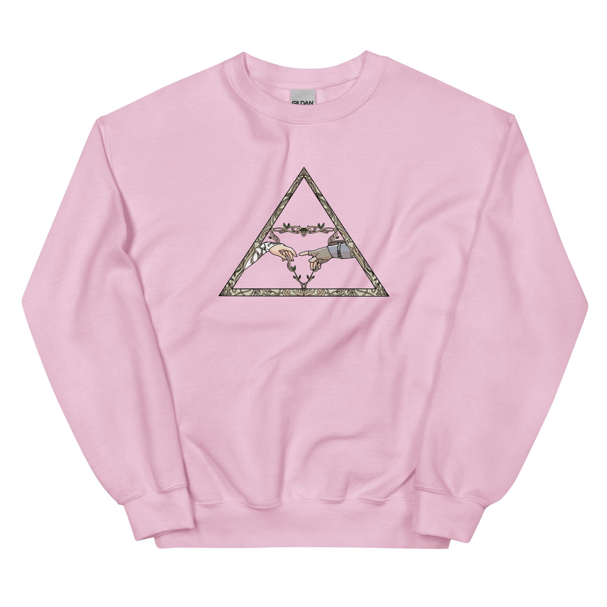 The Creation | Unisex Sweatshirt | The Legend of Zelda Sweatshirts Threads and Thistles Inventory Light Pink S 