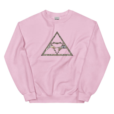 The Creation | Unisex Sweatshirt | The Legend of Zelda Sweatshirts Threads and Thistles Inventory Light Pink S 