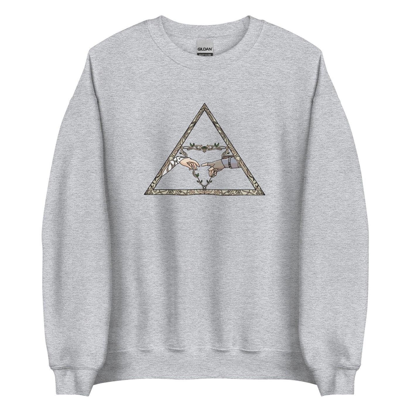 The Creation | Unisex Sweatshirt | The Legend of Zelda Sweatshirts Threads and Thistles Inventory Sport Grey S 