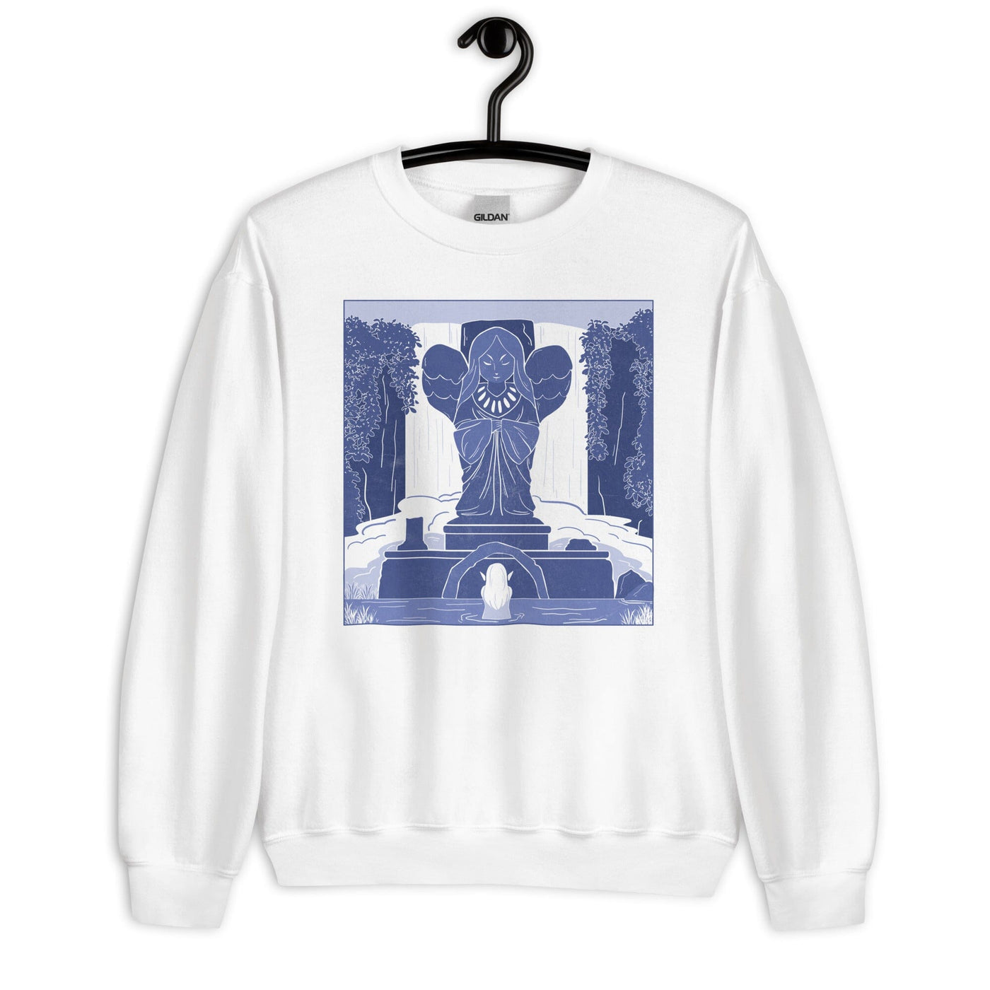 Goddess Statue | Unisex Sweatshirt | The Legend of Zelda Threads & Thistles Inventory 