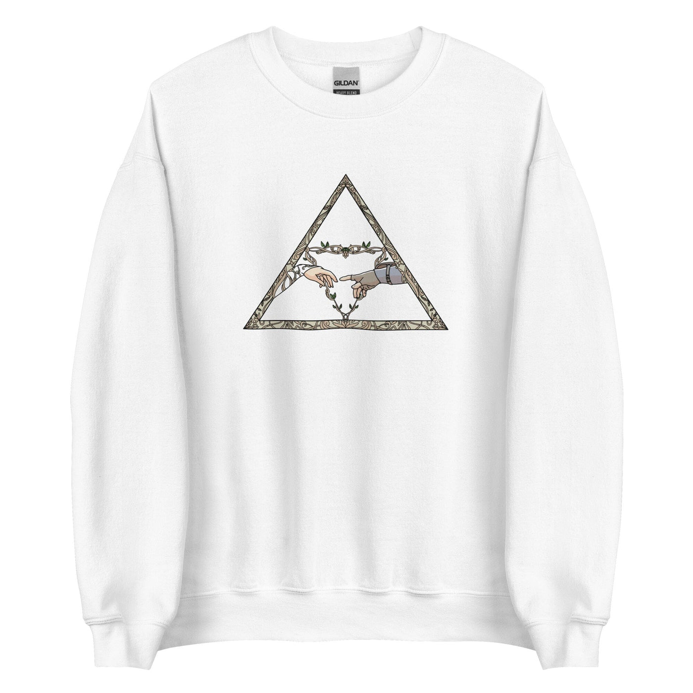 The Creation | Unisex Sweatshirt | The Legend of Zelda Sweatshirts Threads and Thistles Inventory White S 