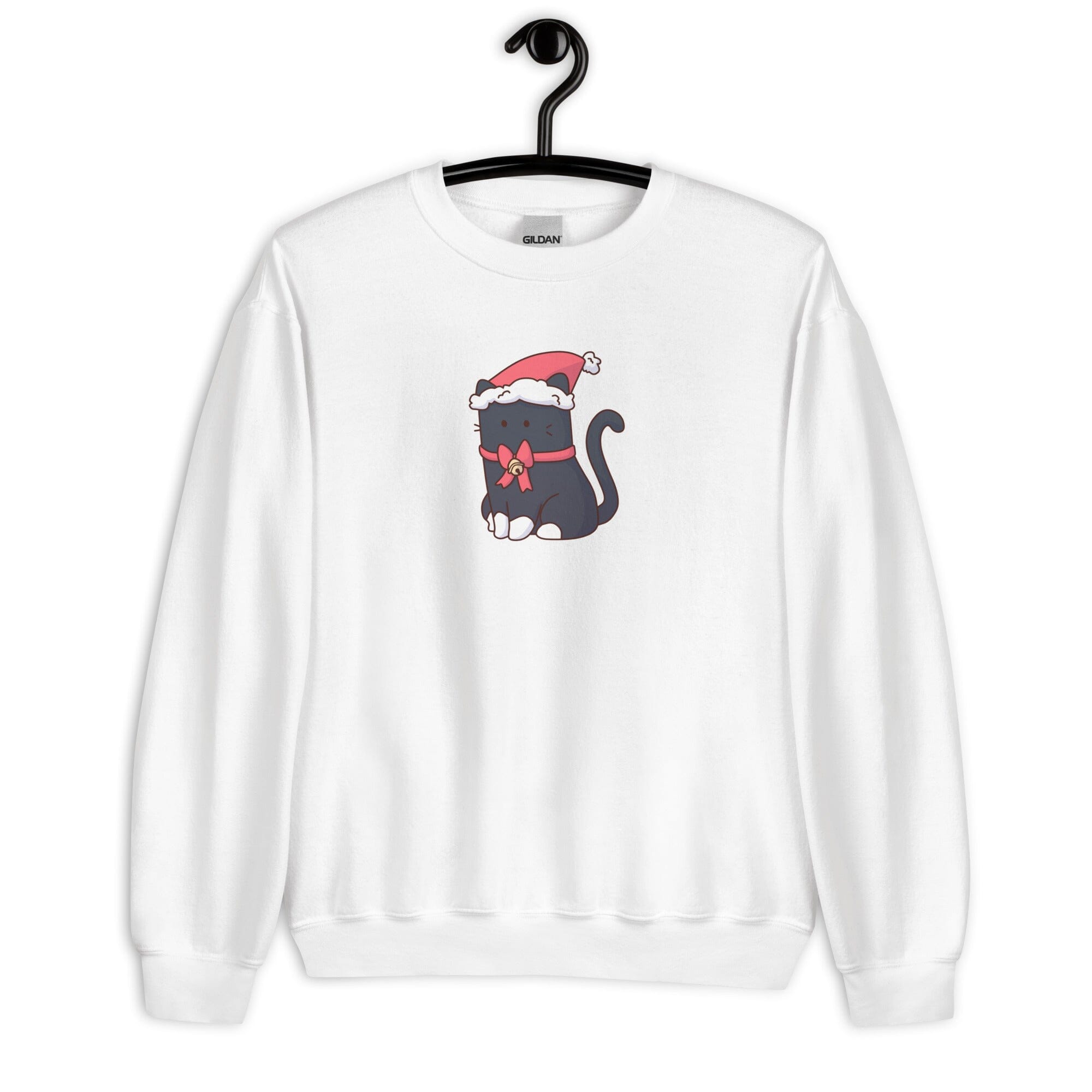 Christmas Tuxedo Kitty | Unisex Sweatshirt | TTI Stream Christmas Threads & Thistles Inventory 