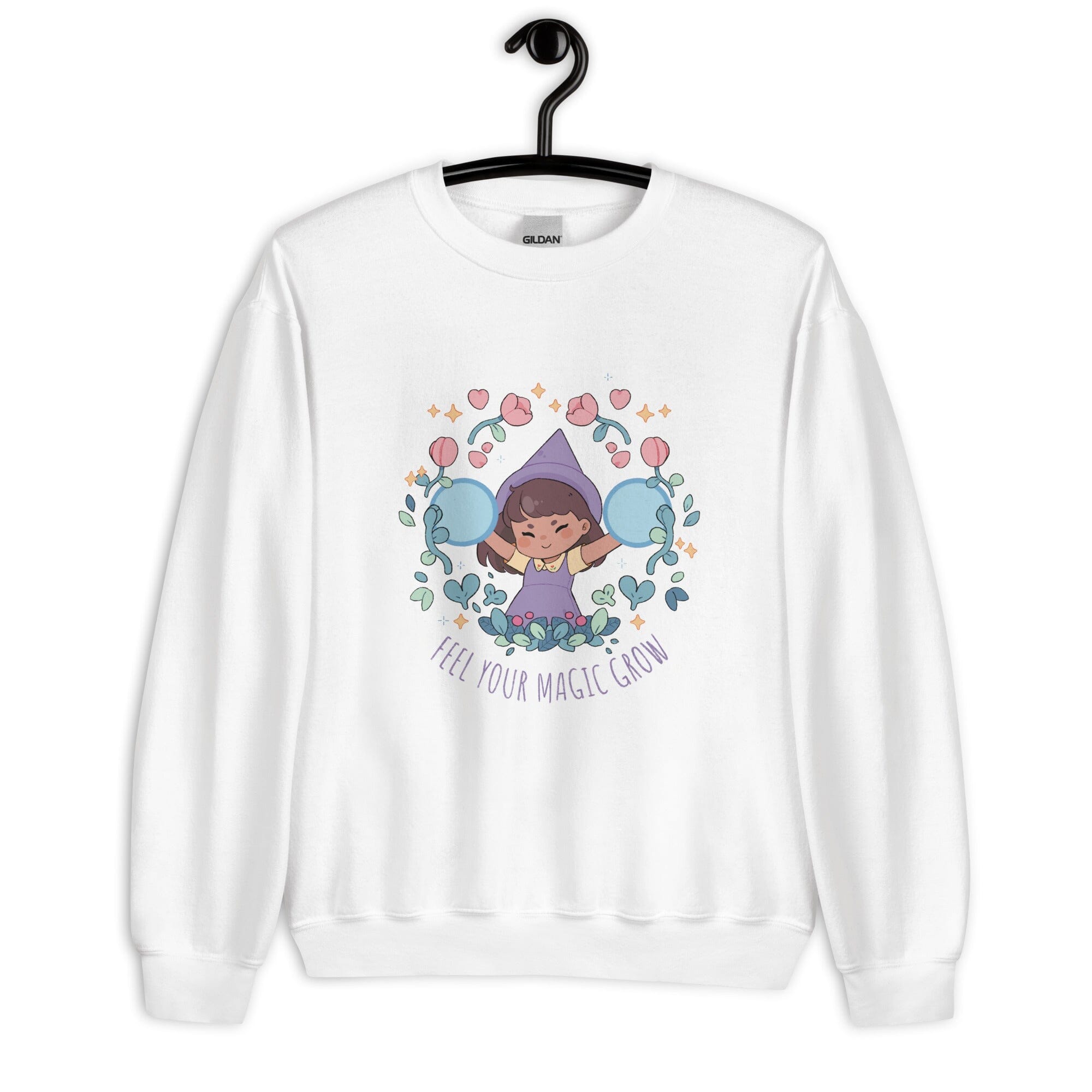 Feel Your Magic Grow | Unisex Sweatshirt | Fields of Mistria Threads & Thistles Inventory 