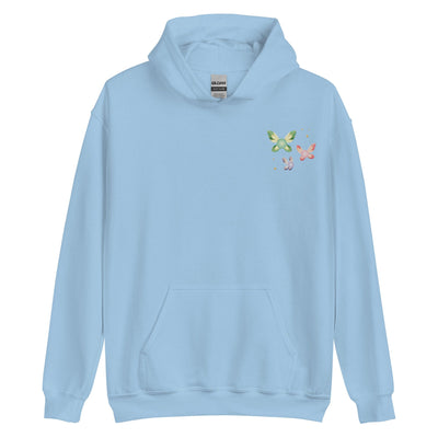 Navi Fairies | Embroidered Unisex Hoodie | The Legend of Zelda Threads & Thistles Inventory Light Blue S 
